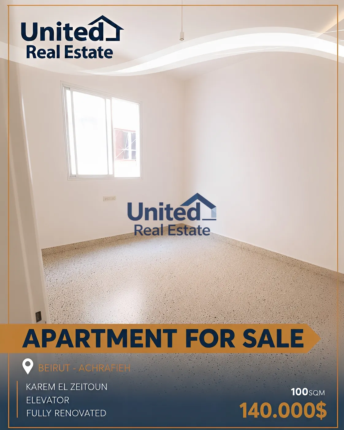 Apartment for sale in Achrafieh, beirut, lebanon