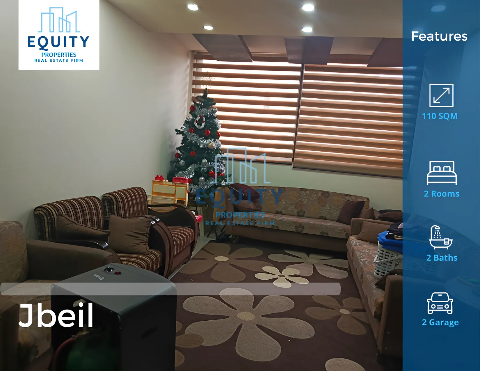 Apartment for Sale in Jbeil - 2 bed, 2 bath