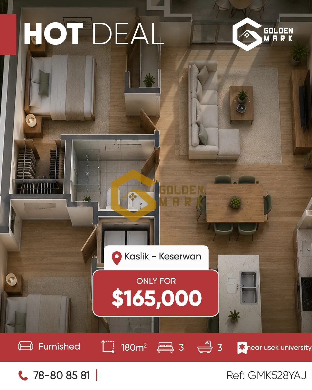 Apartment for Sale in Kaslik