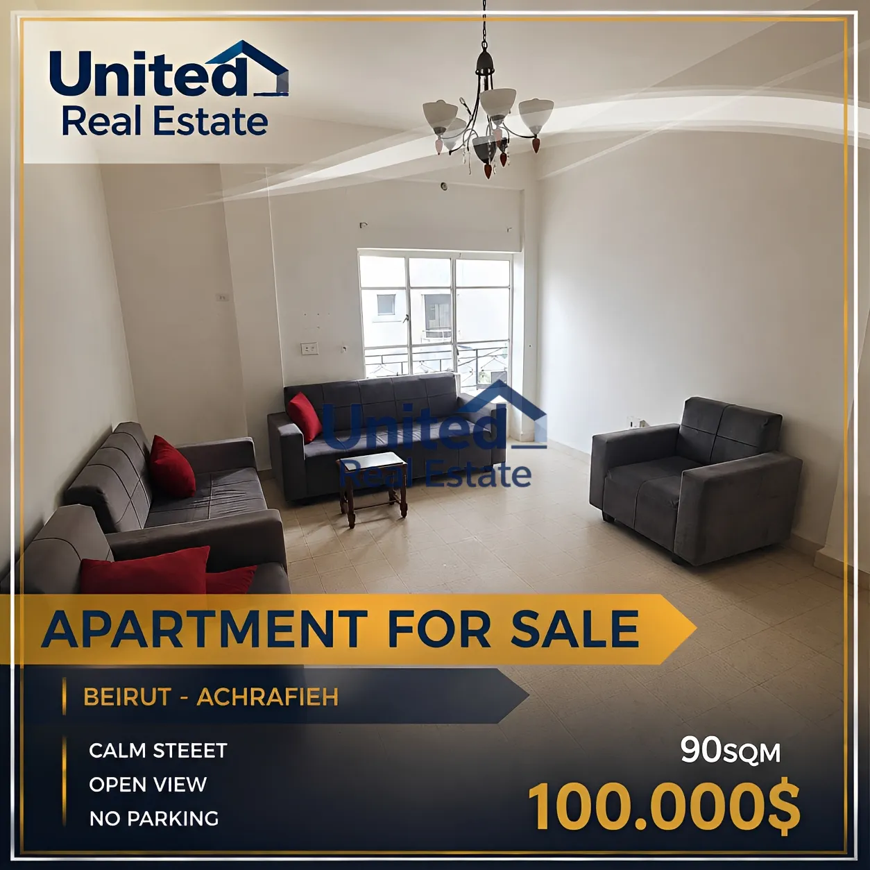 Apartment for sale in Achrafieh, beirut, lebanon