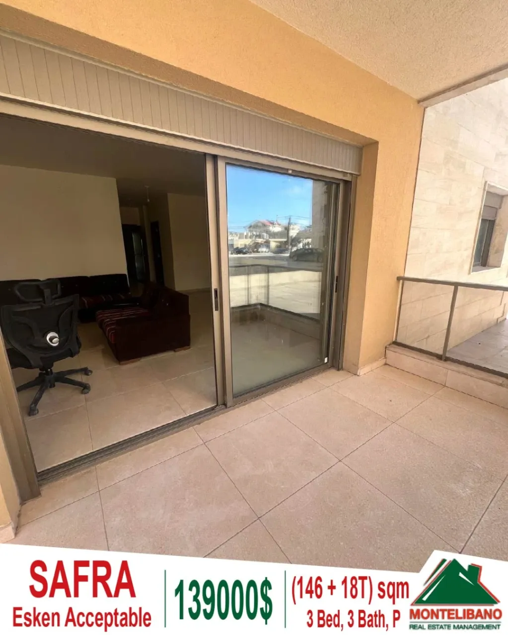 Apartment for sale in Safra, Lebanon