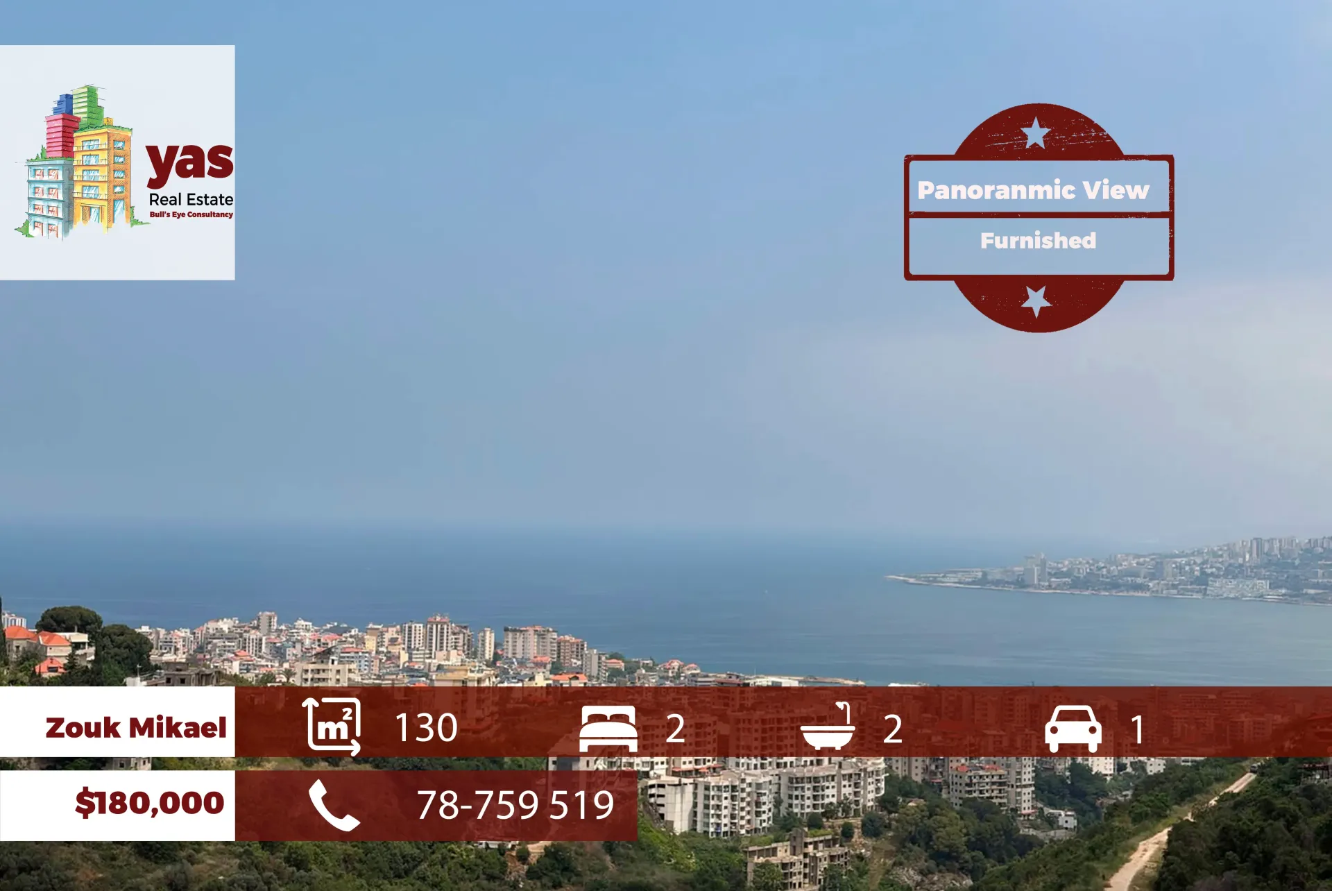 Apartment for Sale in Zouk Mosbeh
