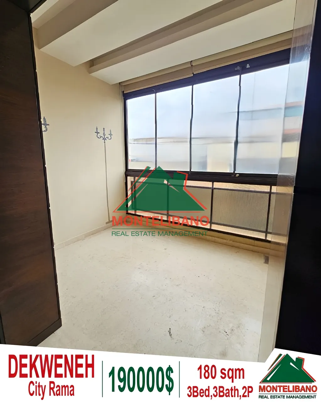 Apartment for Sale in Dekwaneh, Lebanon