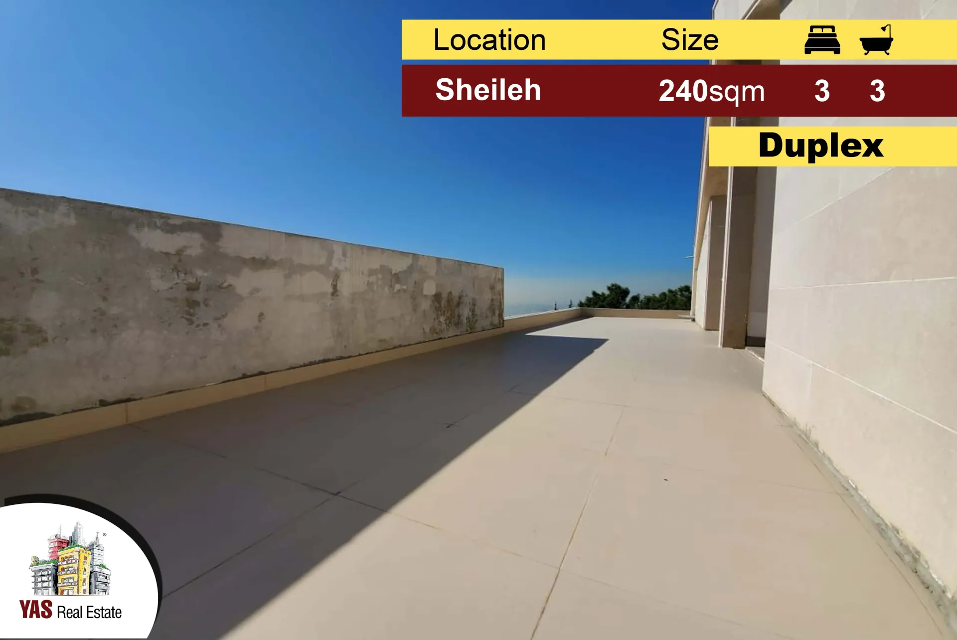 Apartment for Sale in Sehaile - 3 bed, 3 bath