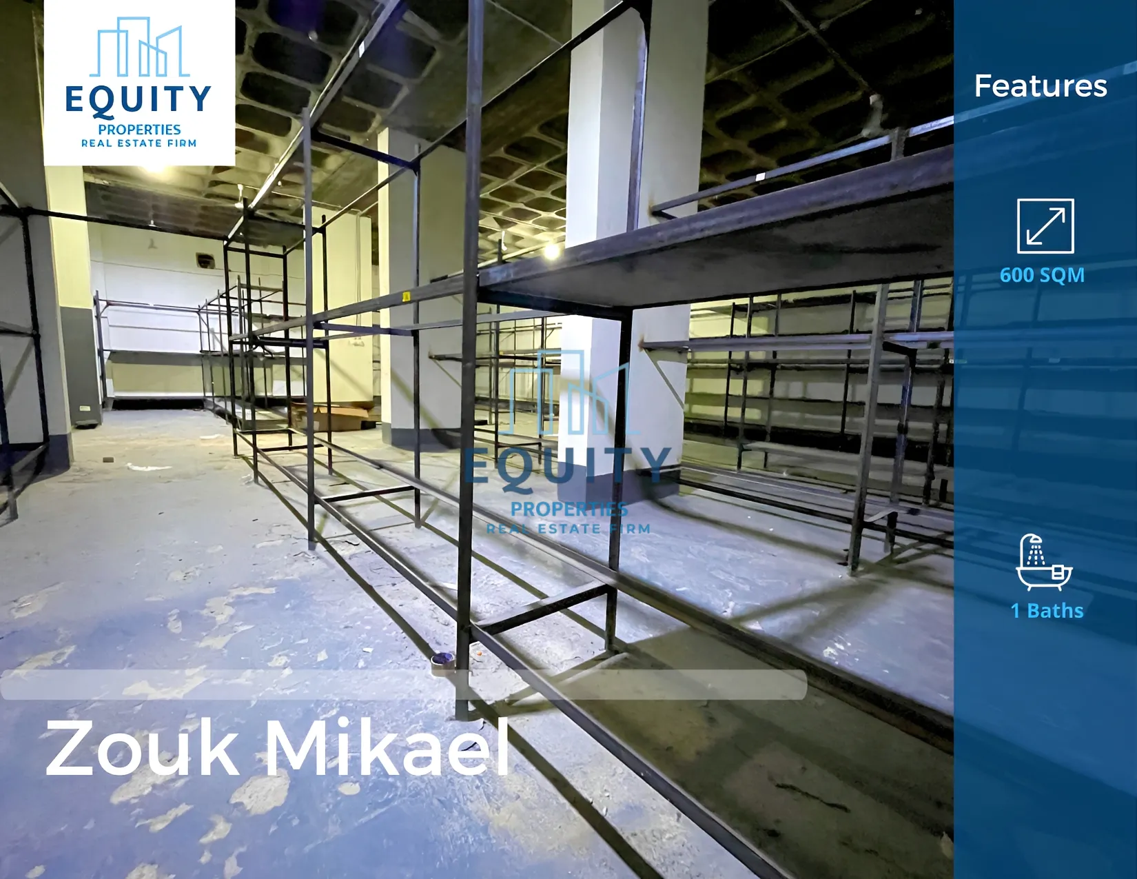 Commercial for Rent in Zouk Mkayel