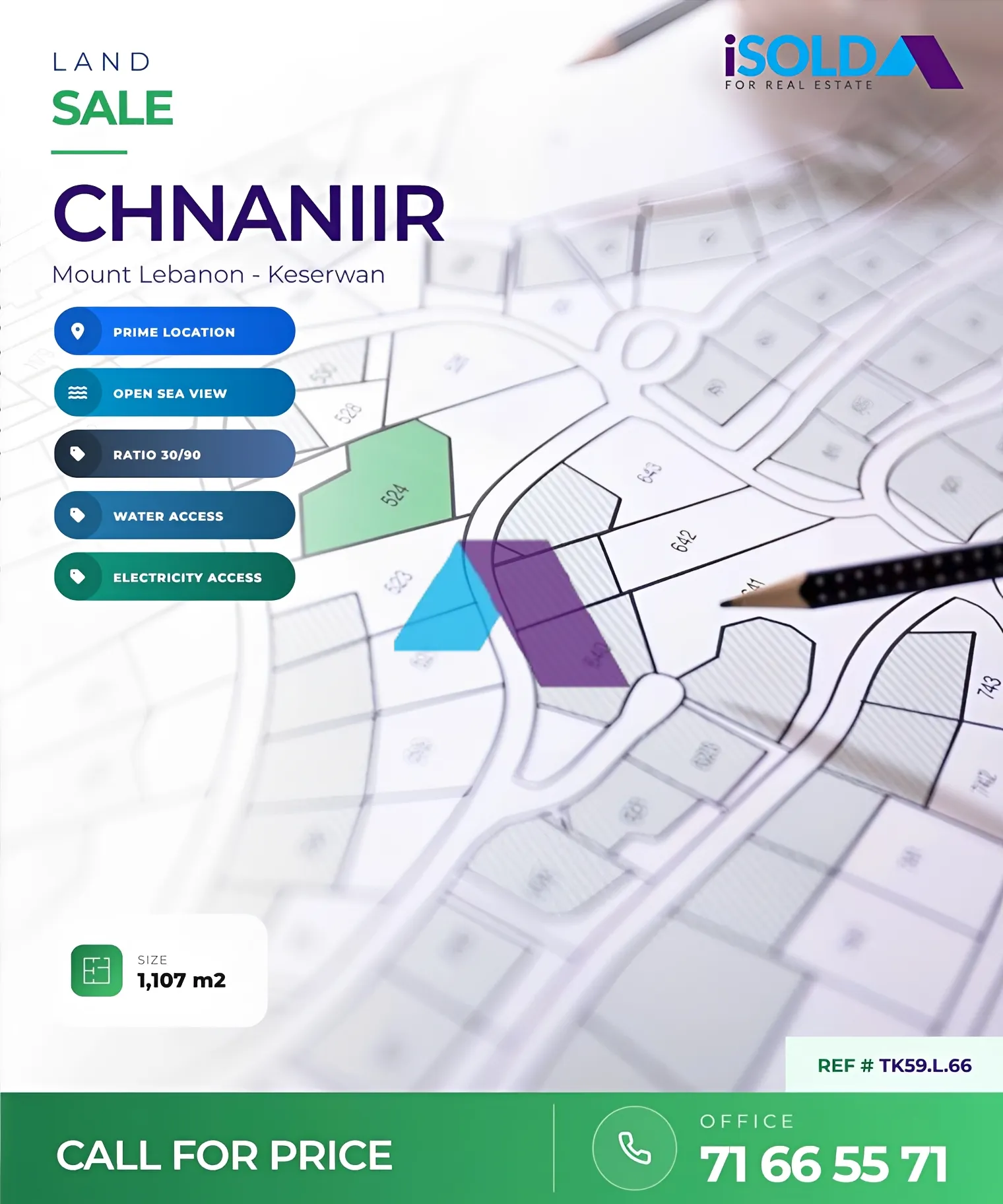 Residential Land for sale in Chnaneir