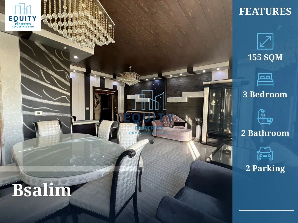 Apartment for rent in Bsalim