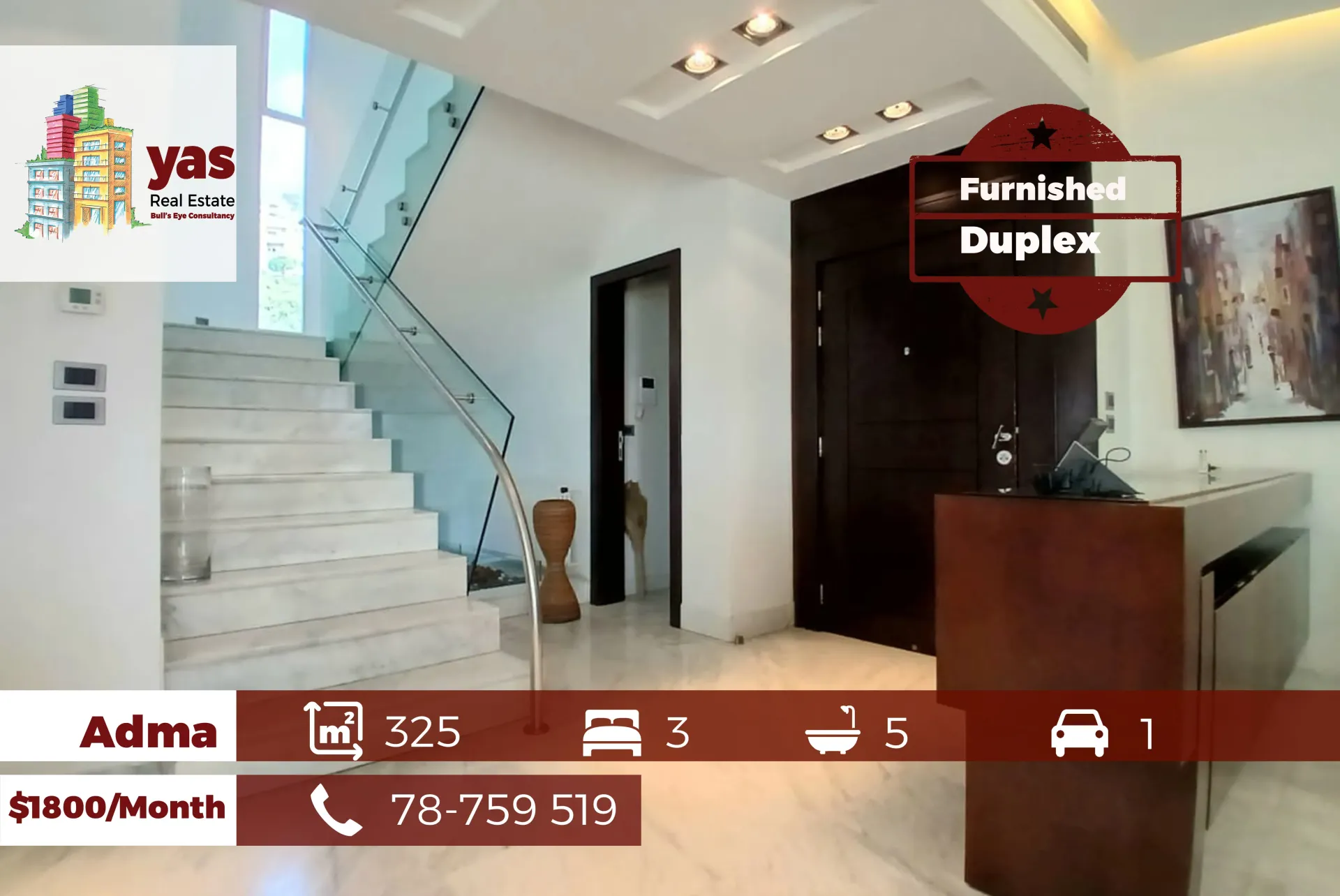 Apartment for Rent in Adma - 3 bed, 5 bath