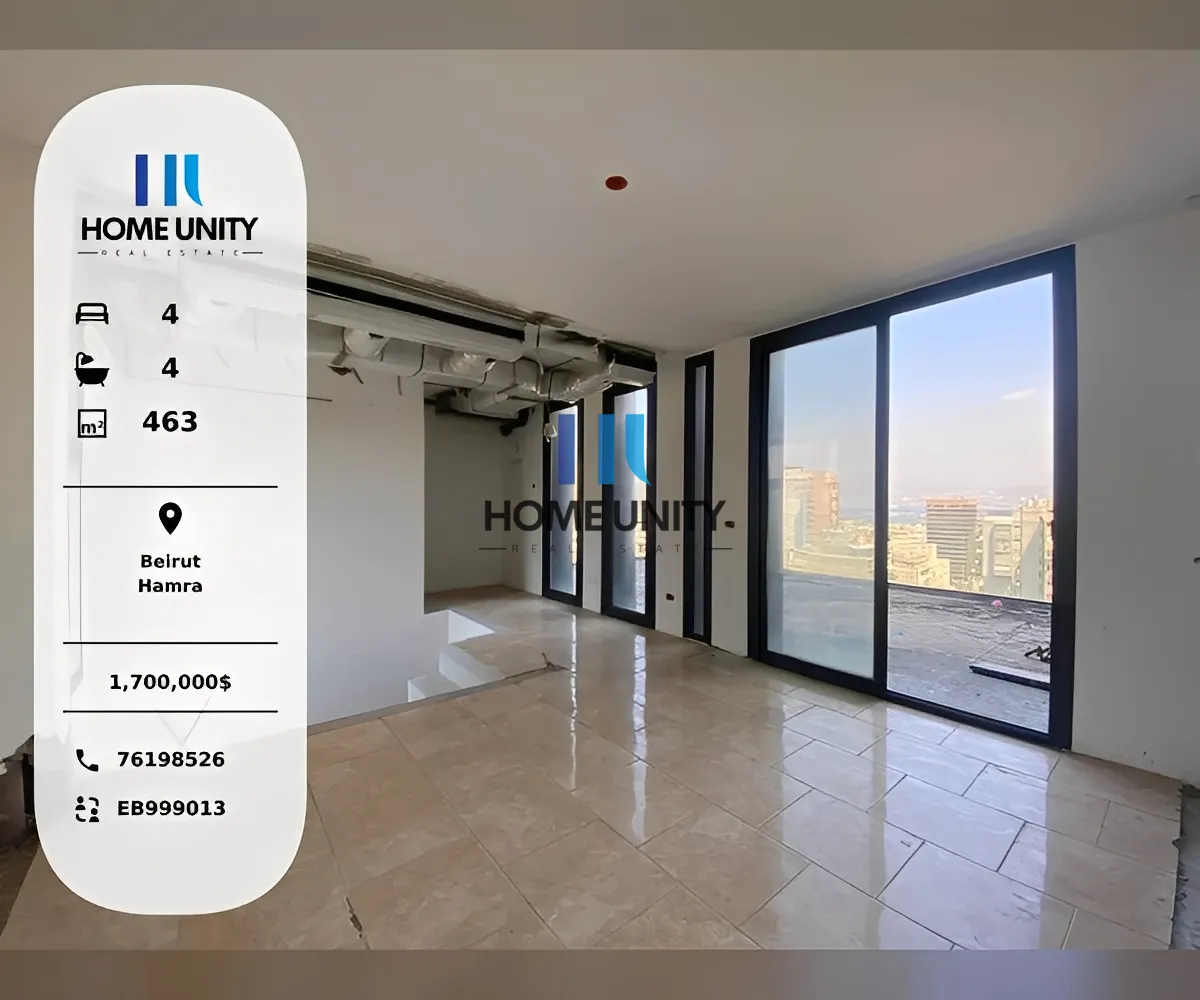 Triplex in Hamra, beirut, lebanon - 4 bed, 4.0 bath