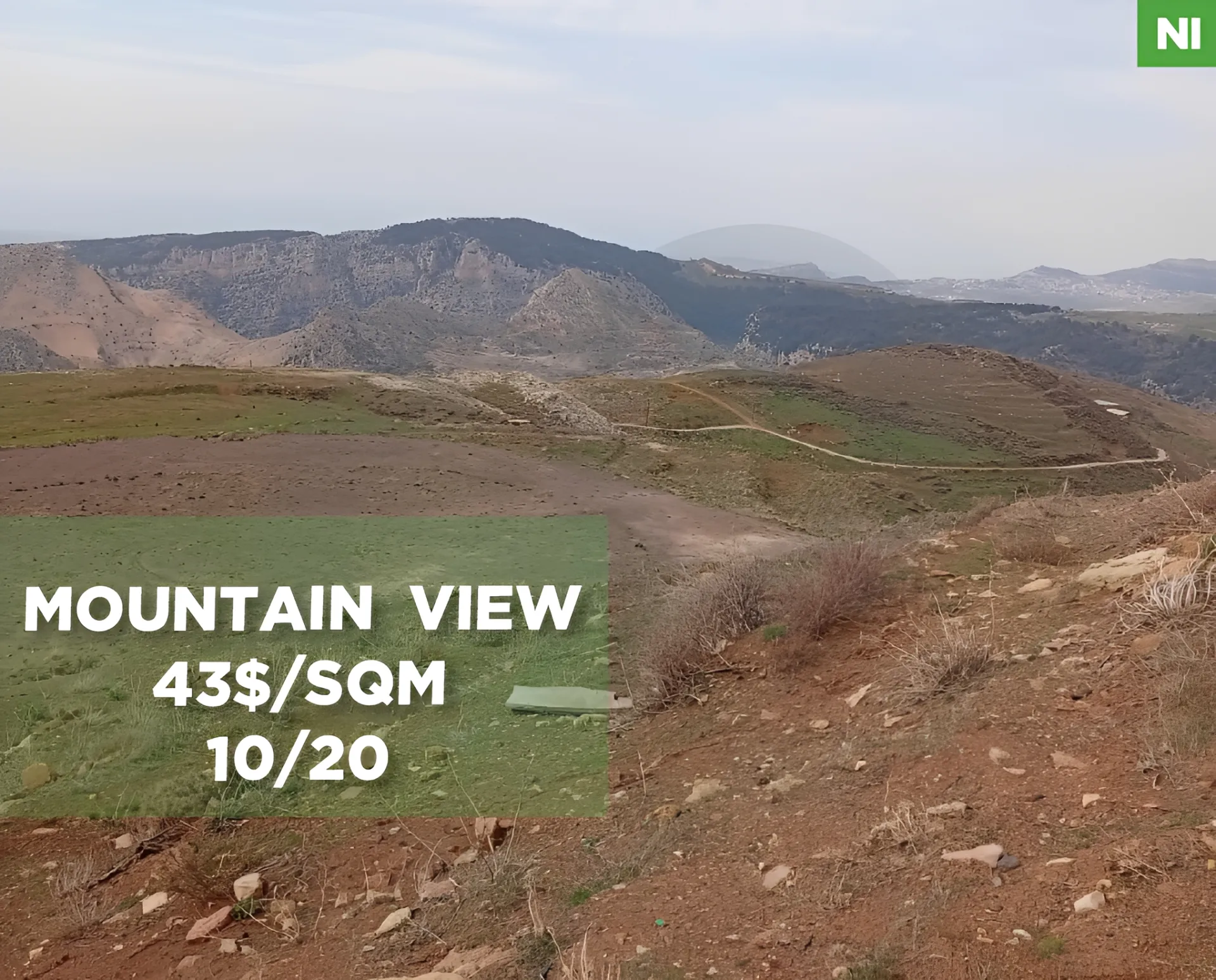 Land for Sale in Tannourine El Tahta