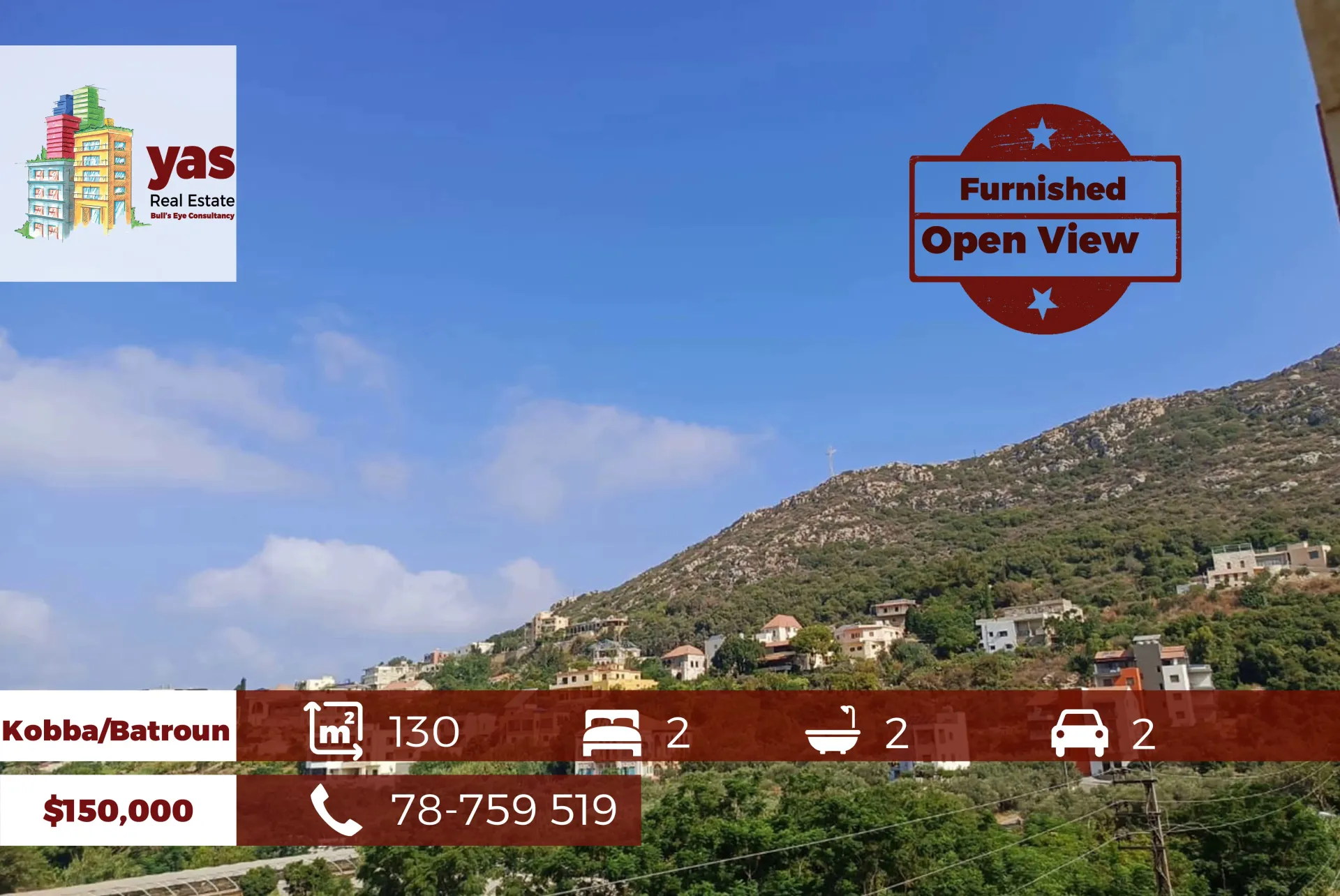 Apartment for Sale in Batroun