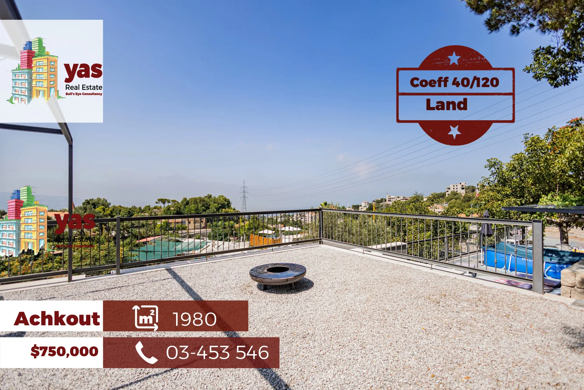 Land for Sale in Ashqout