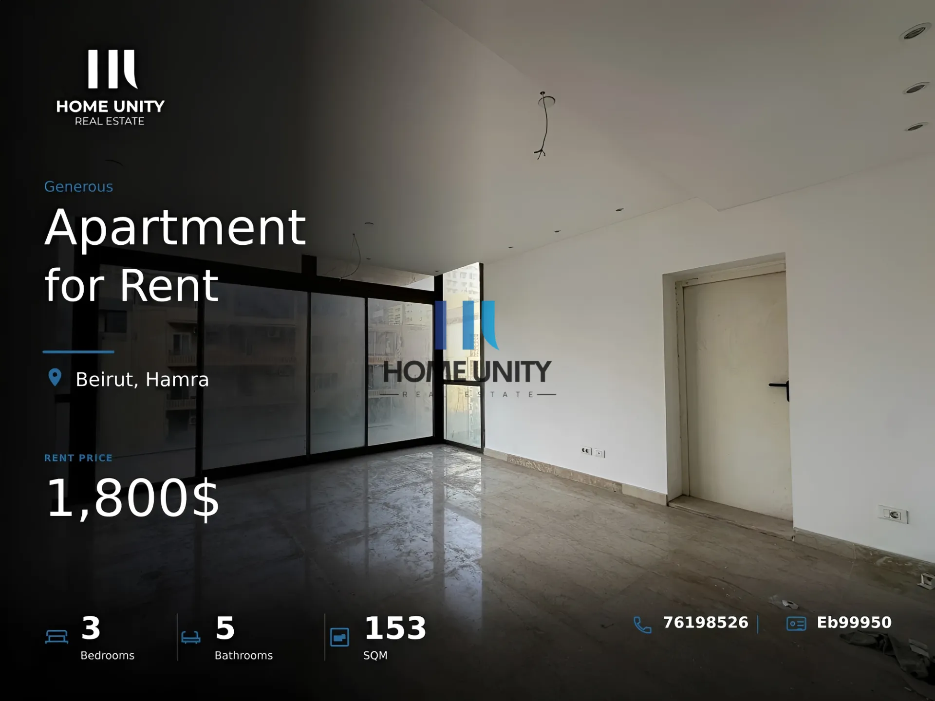 Apartment for Rent in Hamra