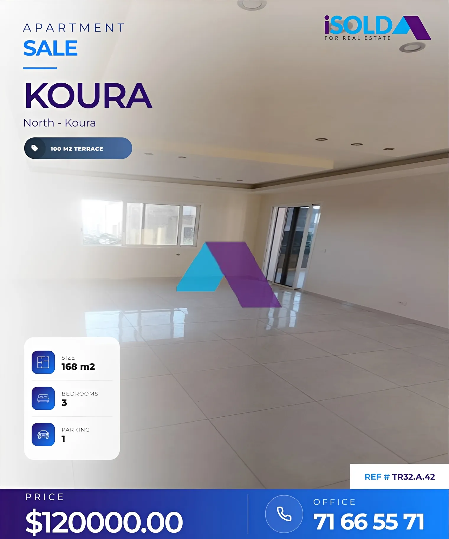 Apartment for sale in Kfar Saroun, Lebanon