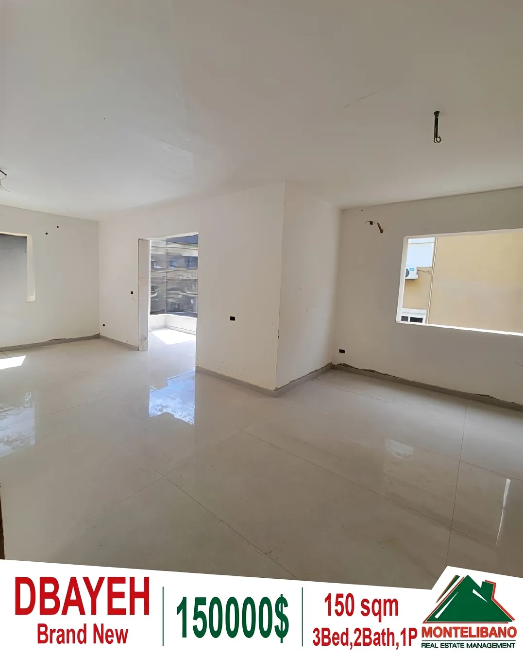 Apartment for sale in Dbayeh, Lebanon - 3 bed, 2 bath