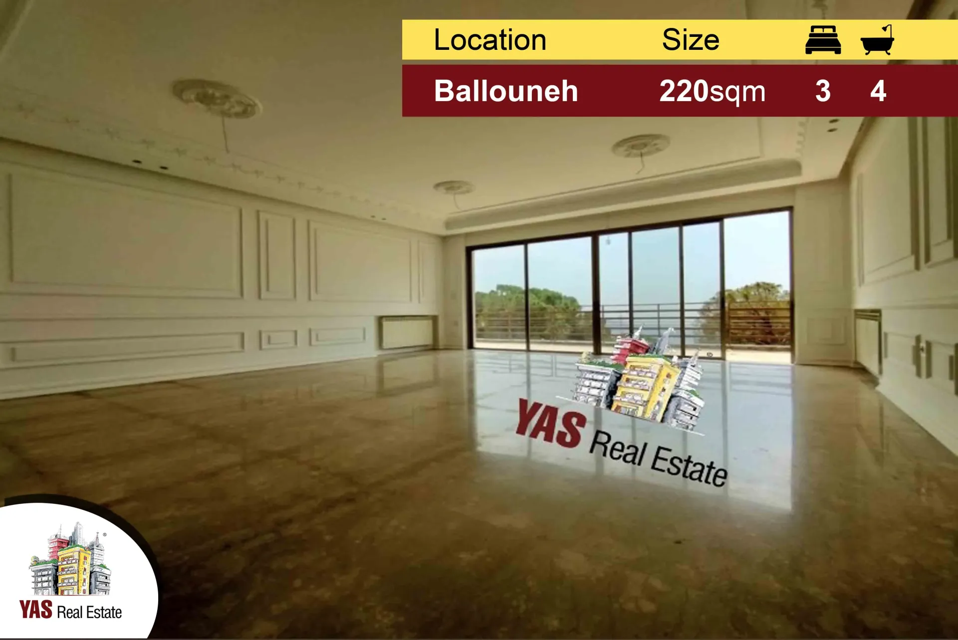 Apartment for Sale in Ballouneh