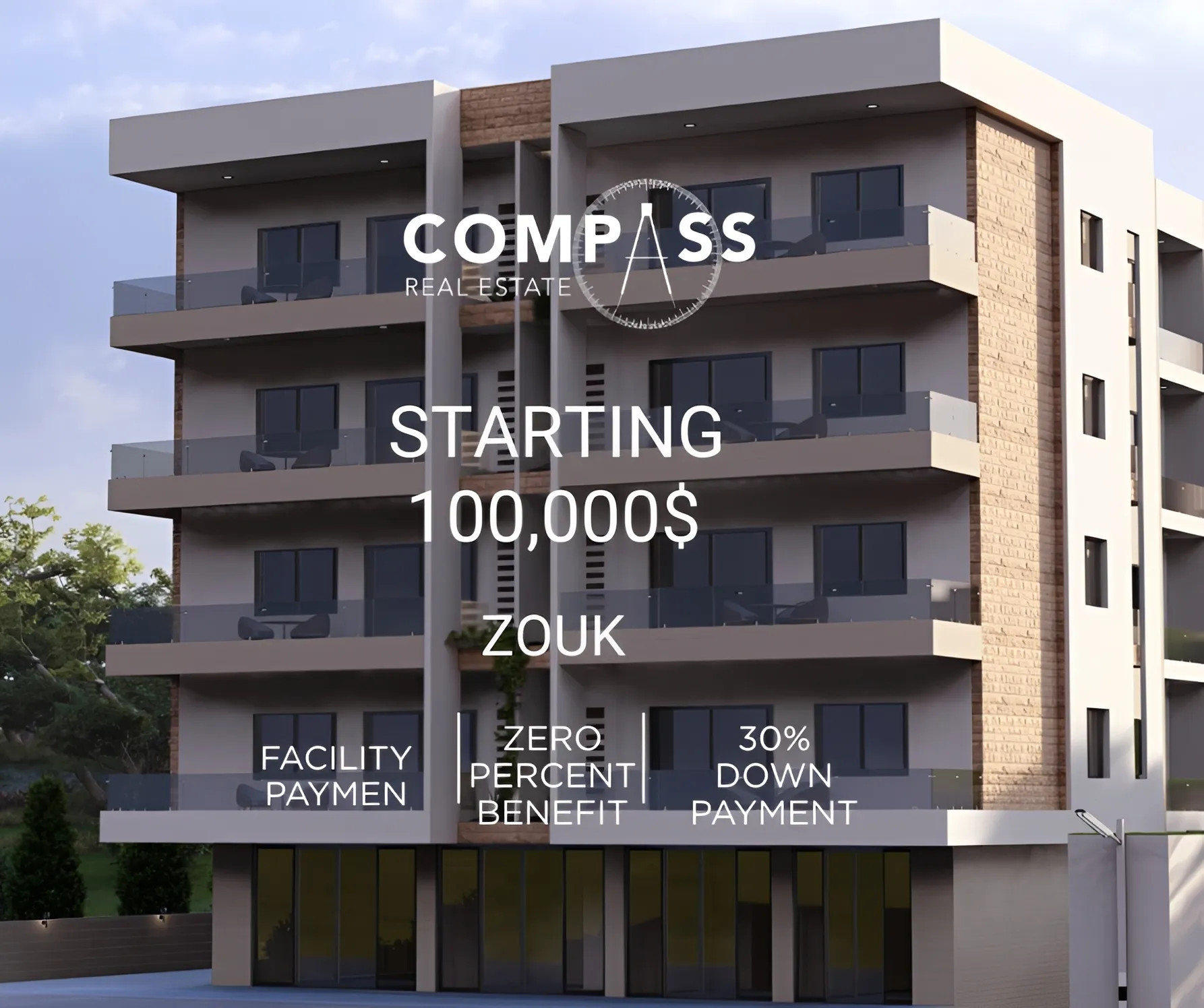 Apartment for Sale in Zouk Mikael, Lebanon