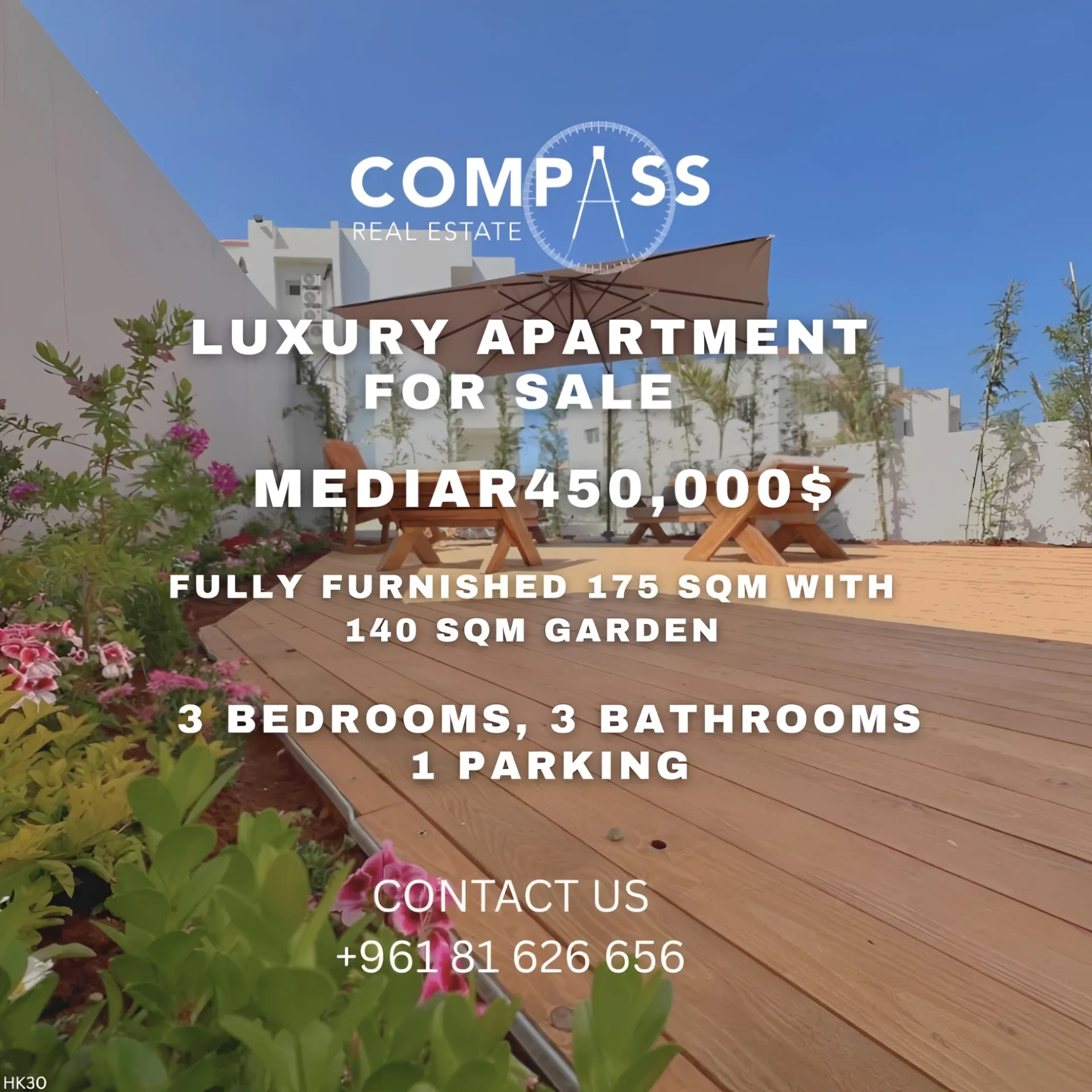 Apartment for sale in Dbayeh, Lebanon - 3 bed, 3 bath