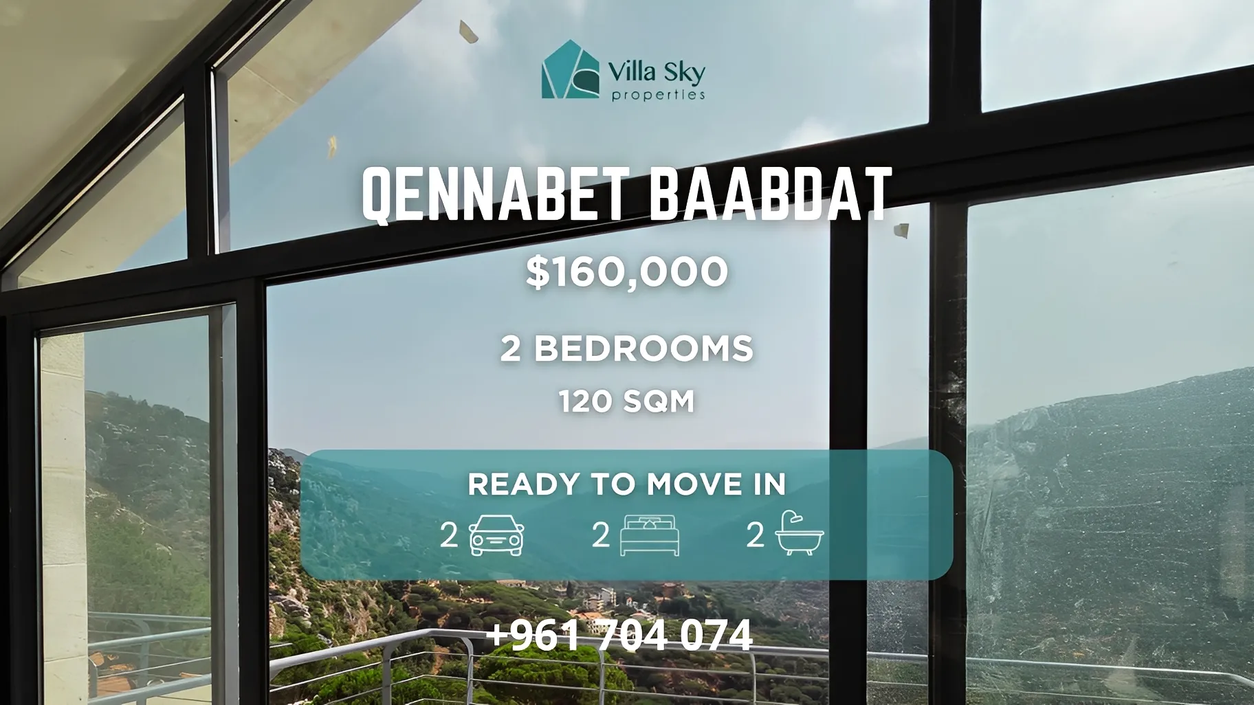 Apartment for Sale in Bsefrine, Lebanon