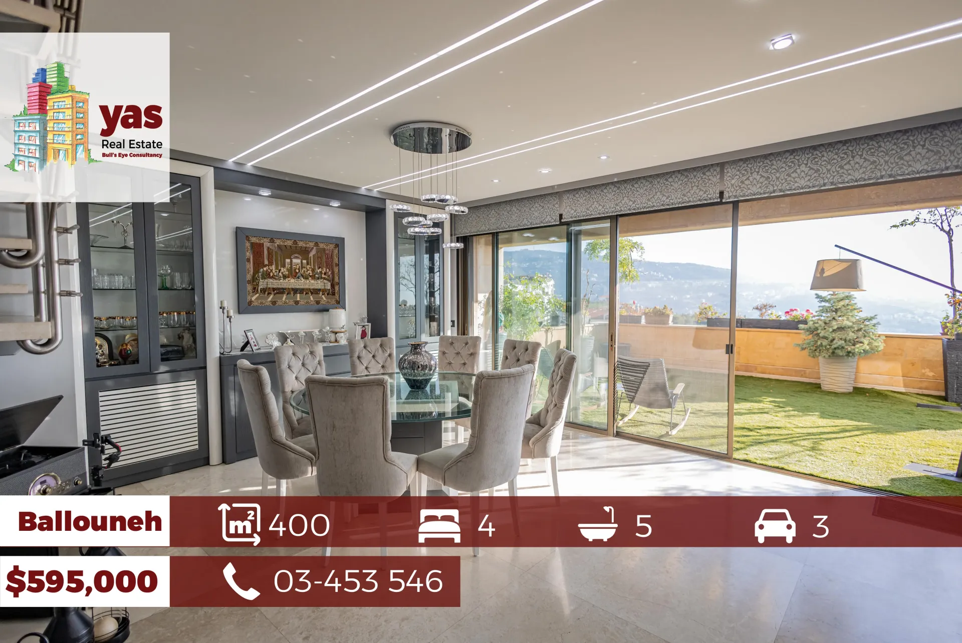 Apartment for Sale in Ballouneh