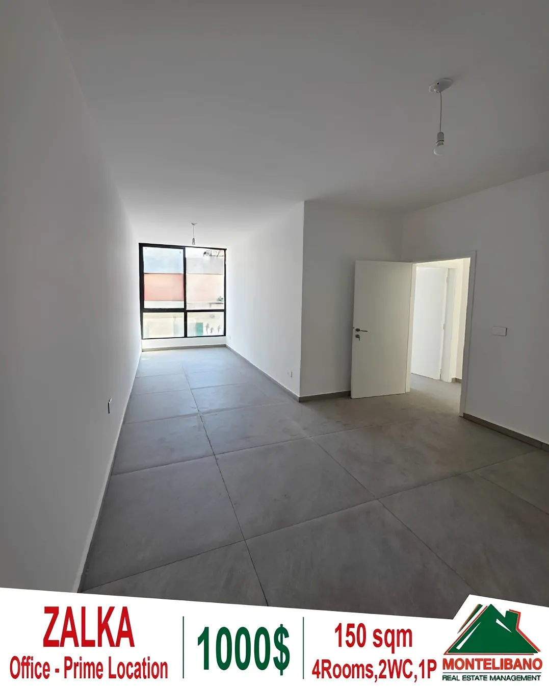 Office for rent in Zalqa, Lebanon