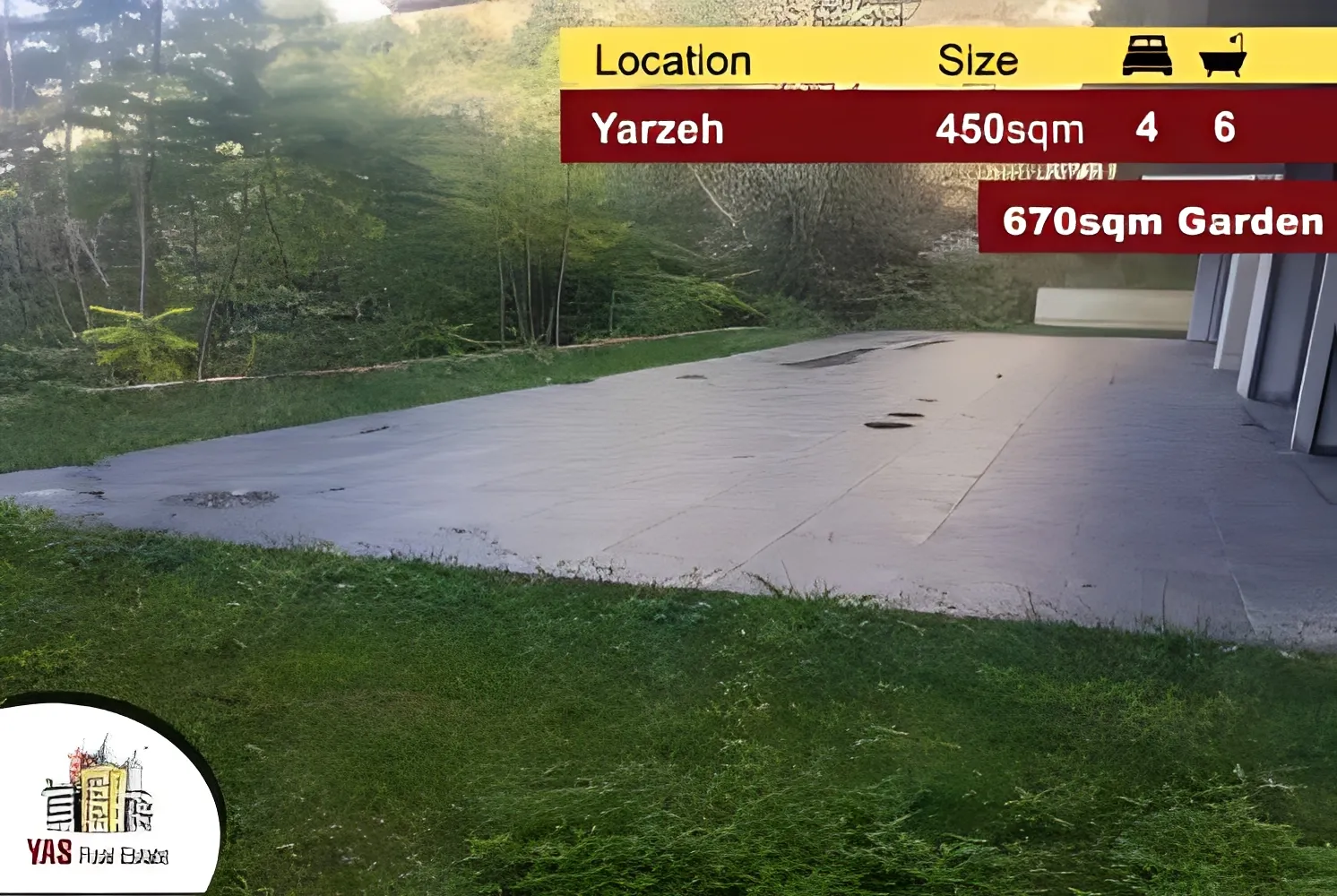 Apartment for Sale in Yarzeh - 4 bed, 6 bath