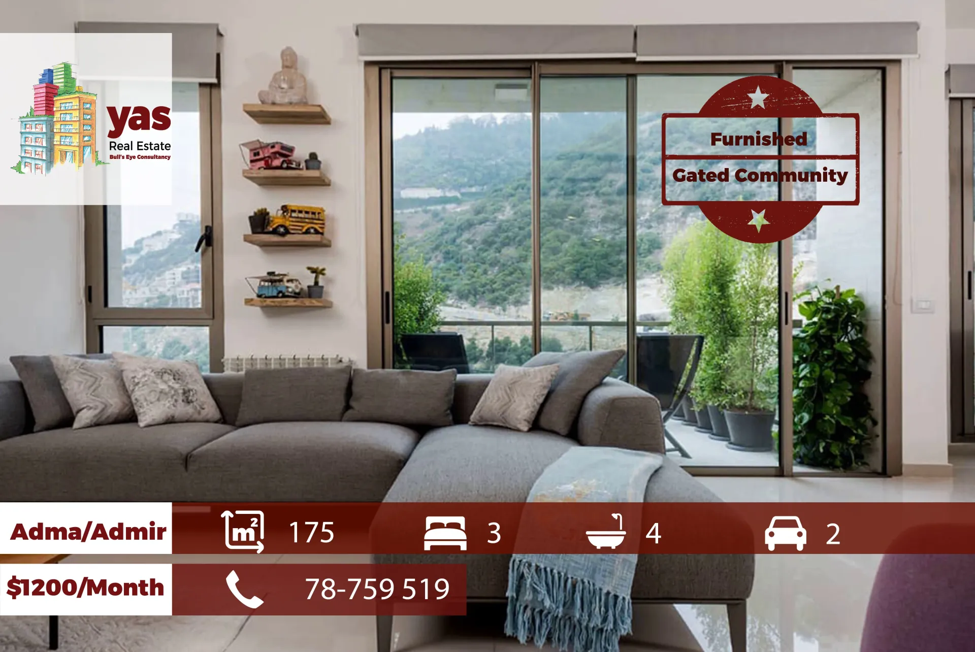 Apartment for Rent in Adma