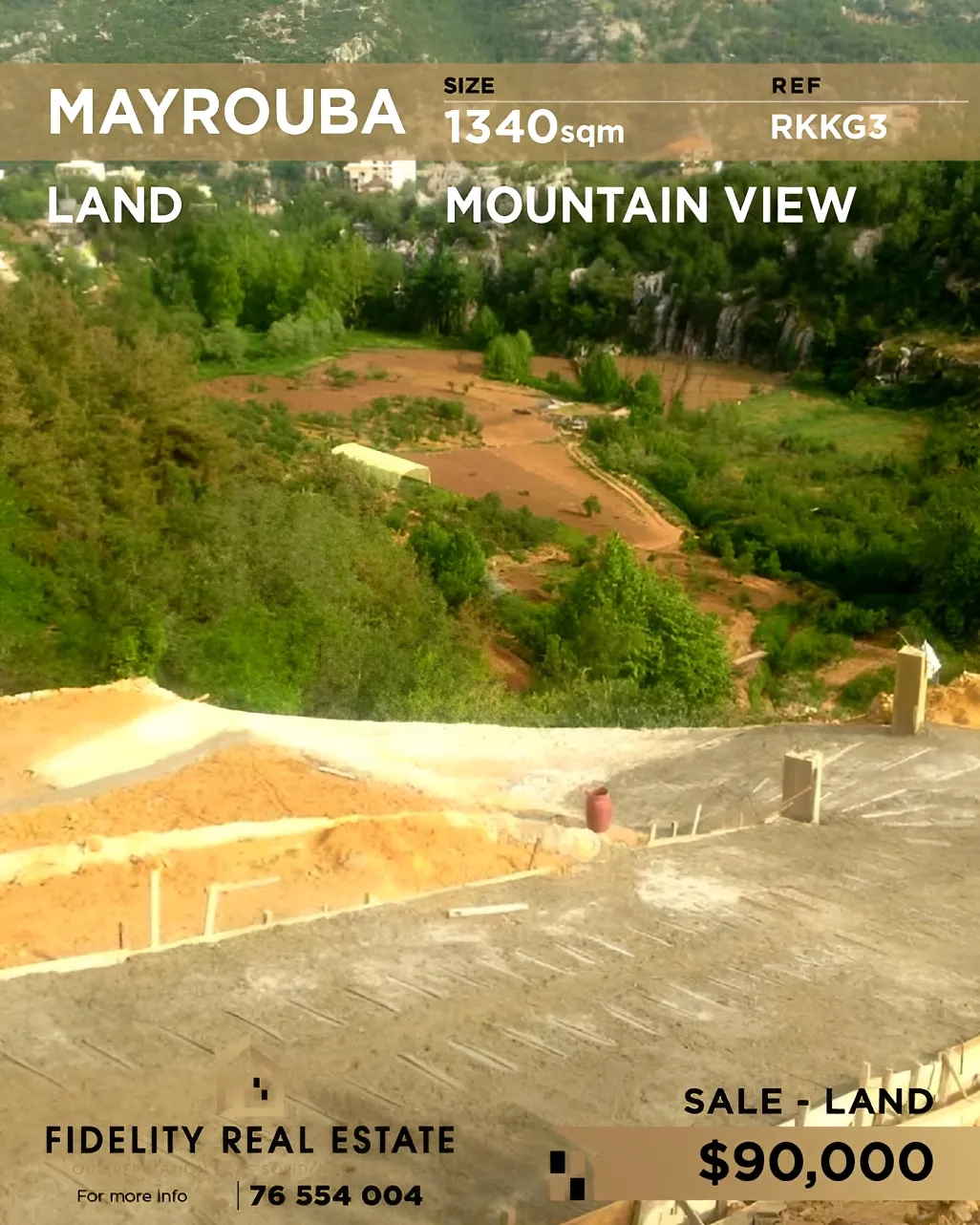 Residential Land for sale in Mayrouba, Lebanon