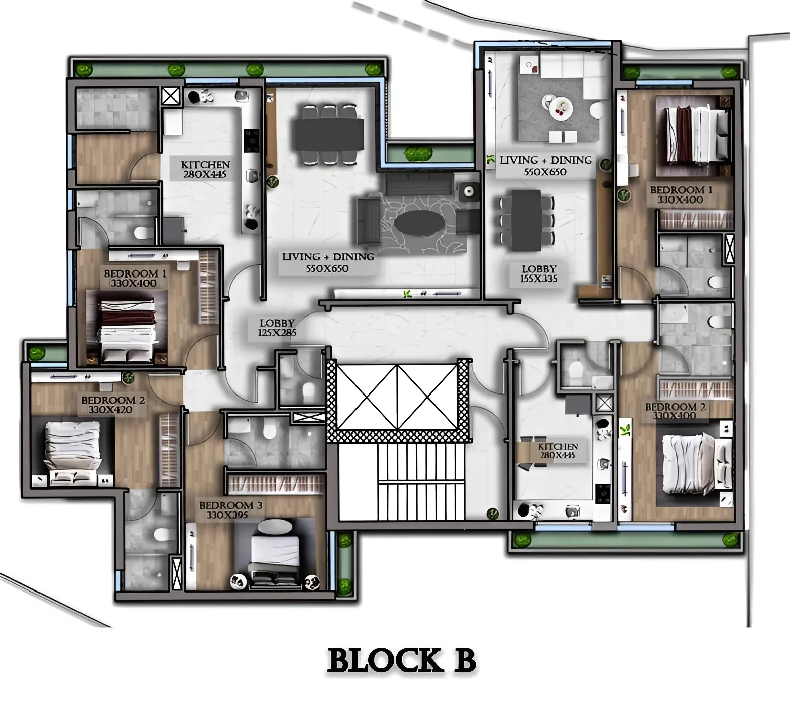 Apartment for Sale in Verdun - 3 bed, 4 bath