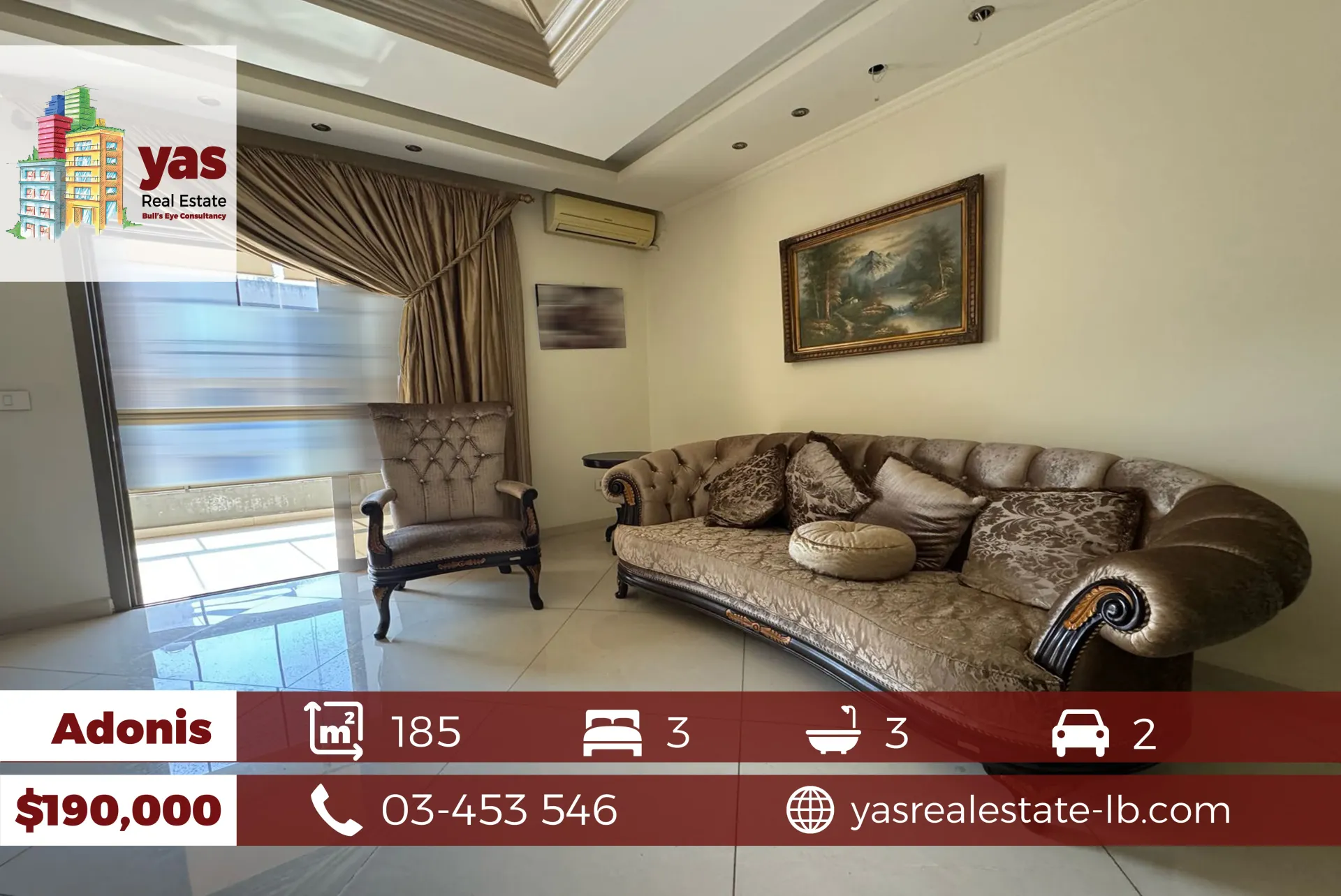 Apartment for Sale in Adonis