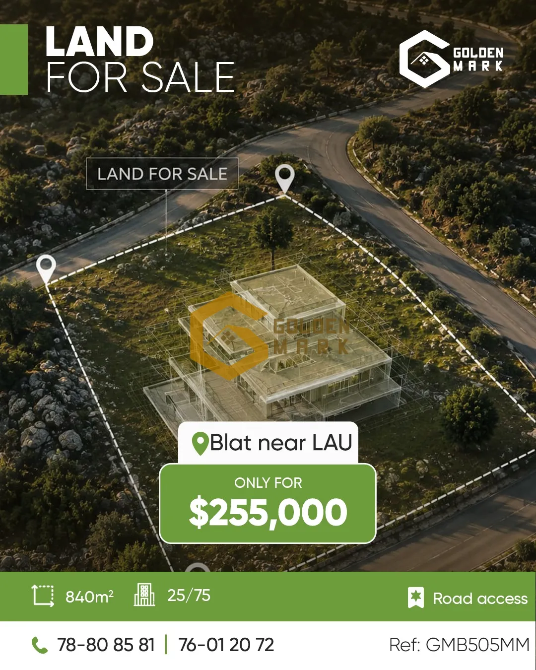 Land for Sale in Blat