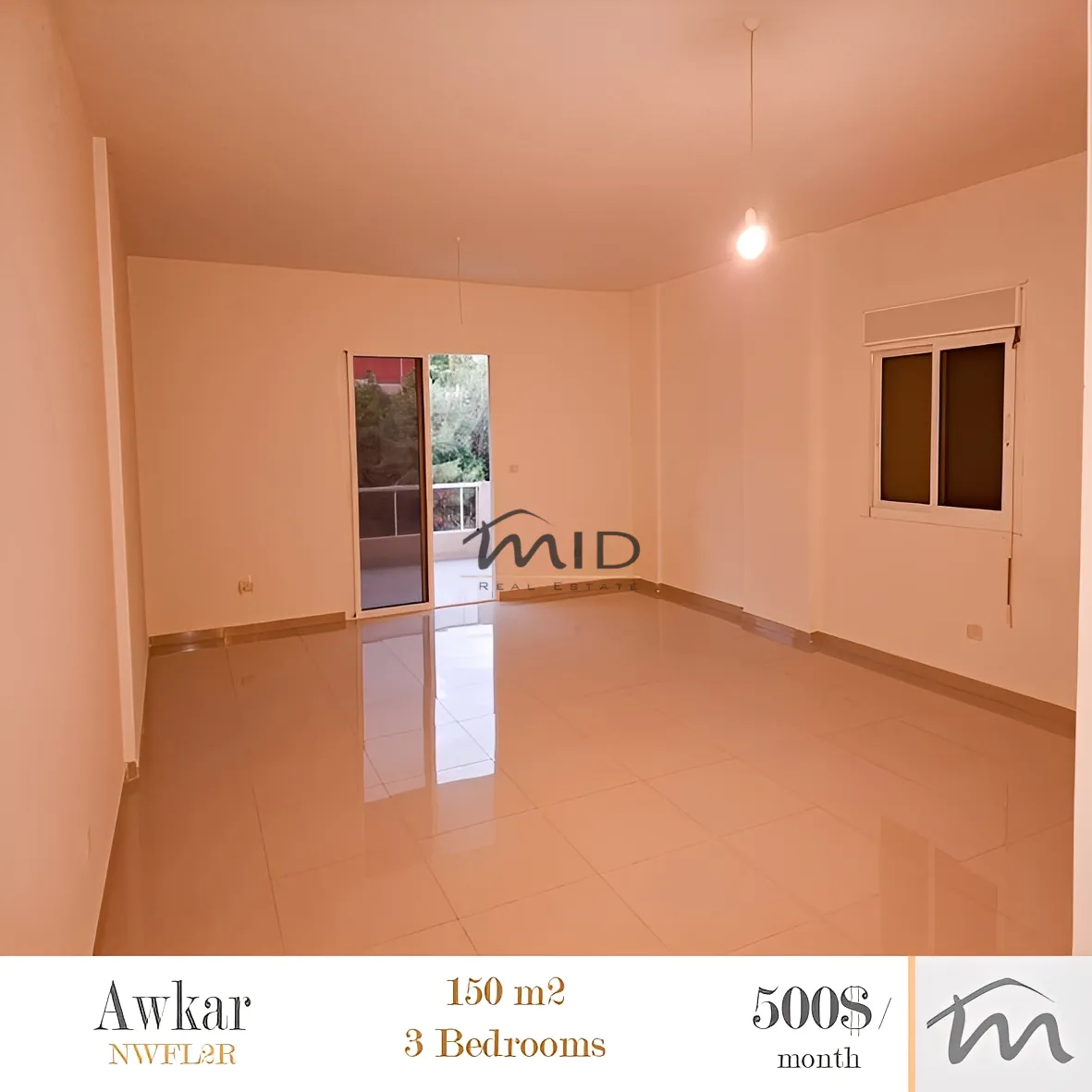 Apartment in Beit aaoukar, lebanon - 3 bed, 2.0 bath
