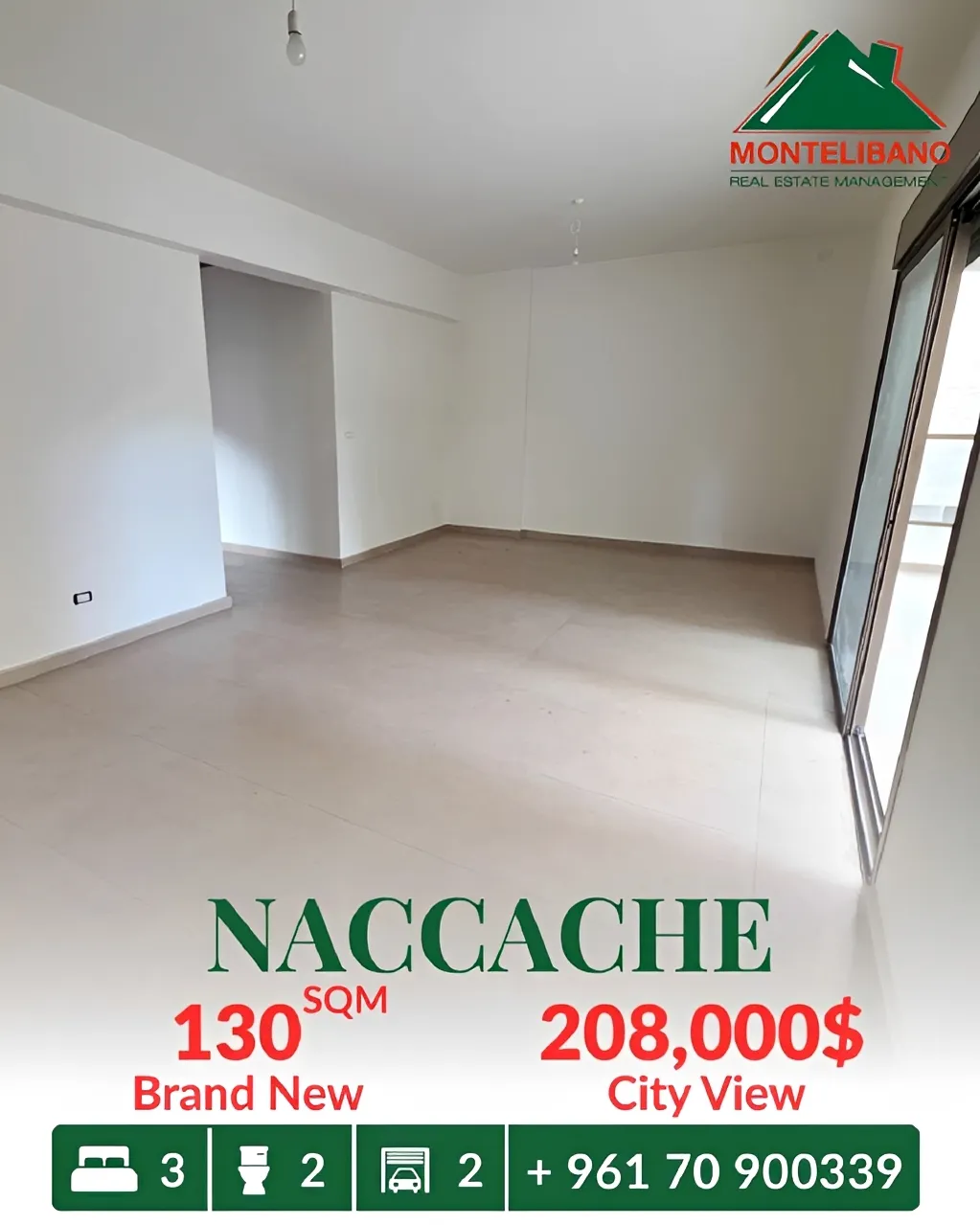 Apartment for sale in Naqqache