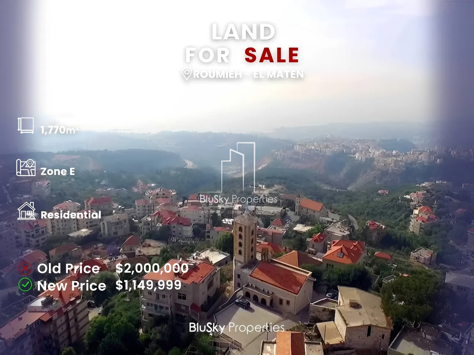 Land for Sale in Roumieh