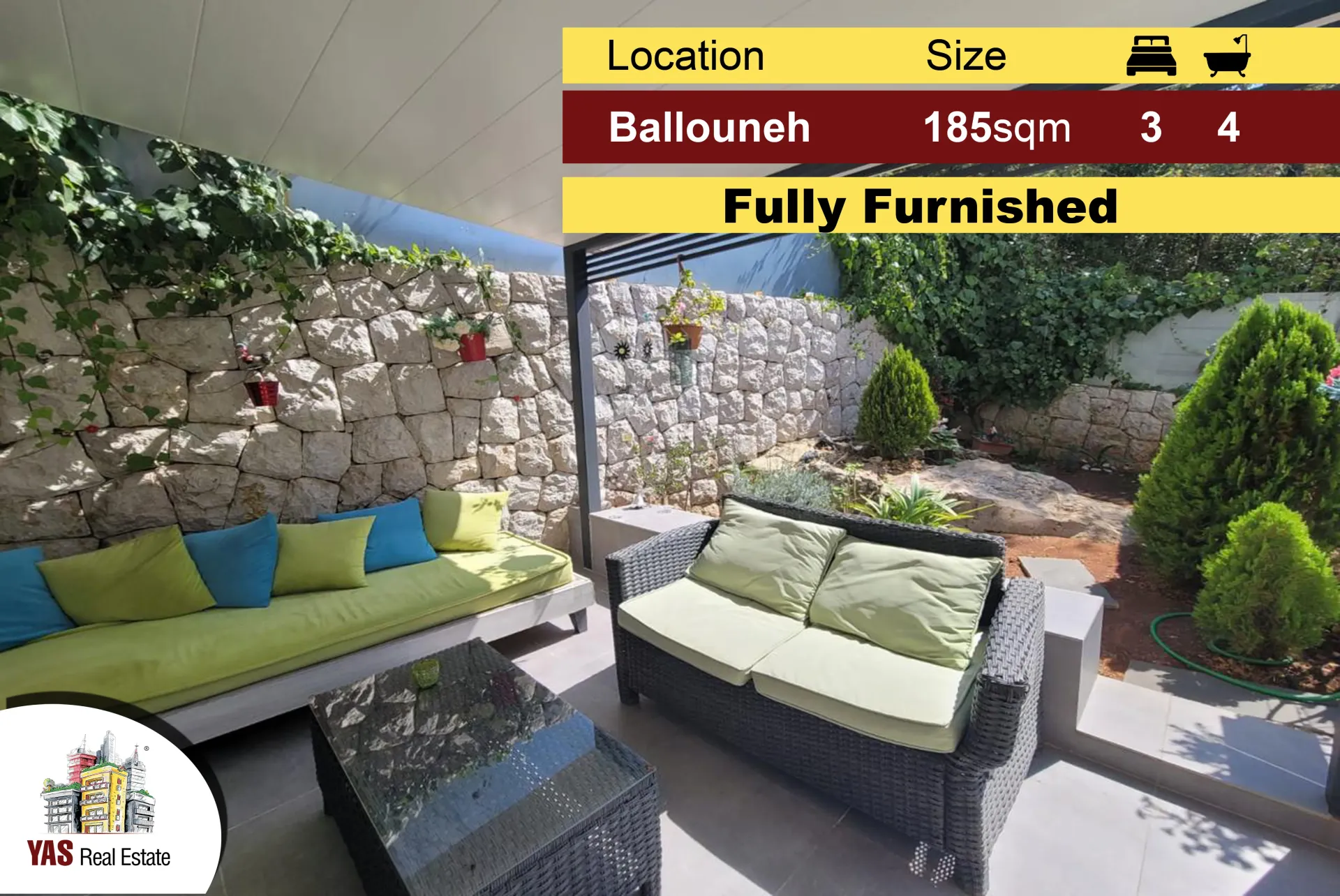 Apartment for Sale in Ballouneh