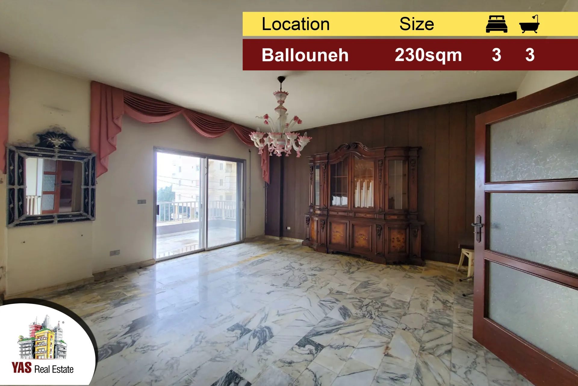 Apartment for Sale in Ballouneh