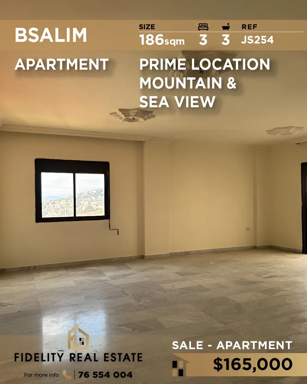 Apartment for sale in Bsalim, Lebanon - 3 bed, 3 bath