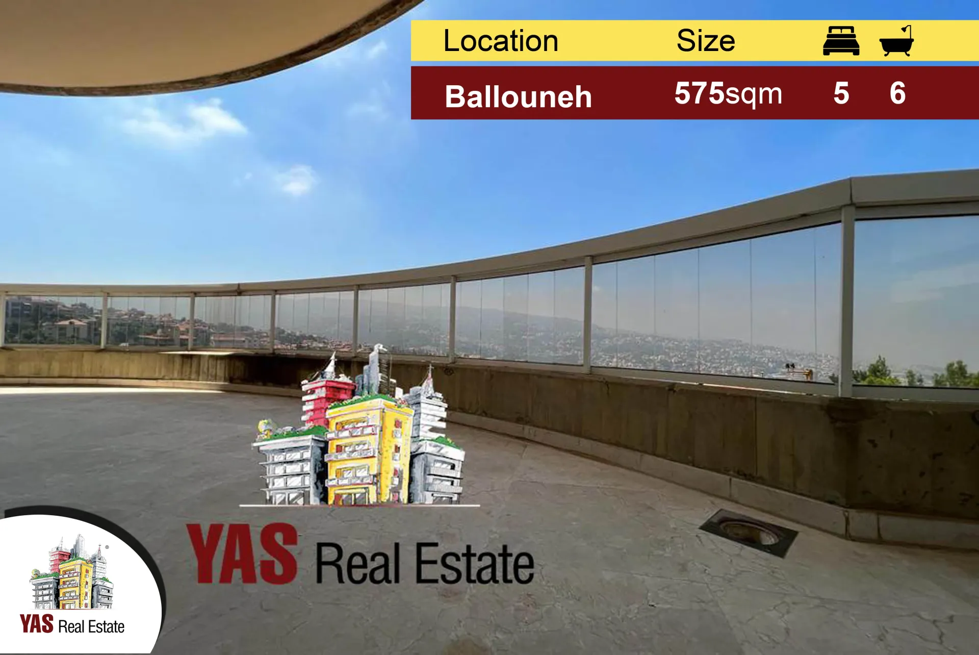 Apartment for Sale in Ballouneh