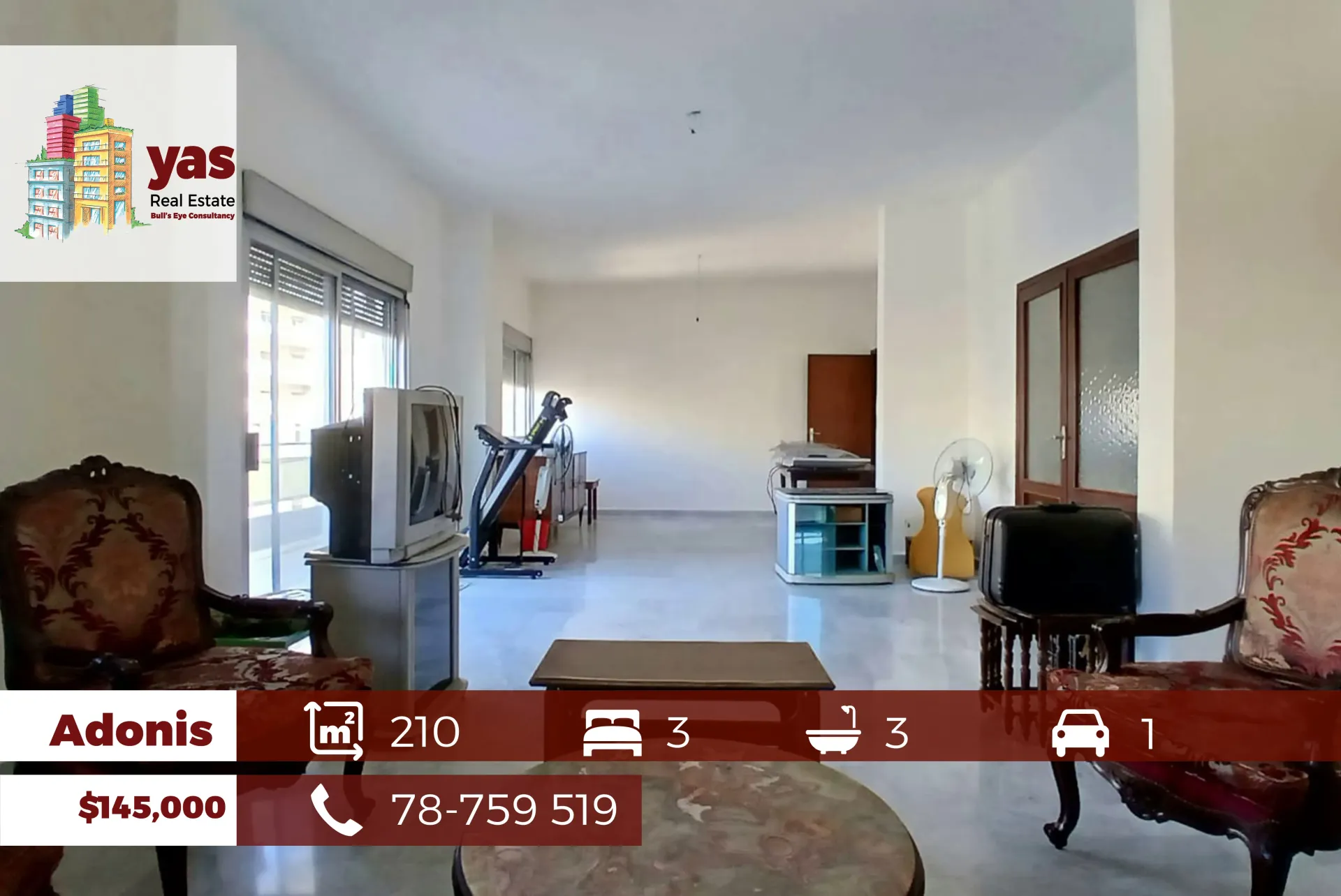 Apartment for Sale in Adonis