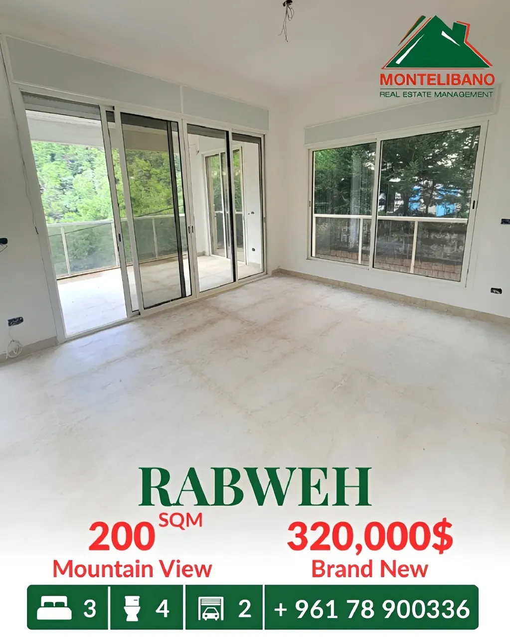 Apartment for sale in Rabweh