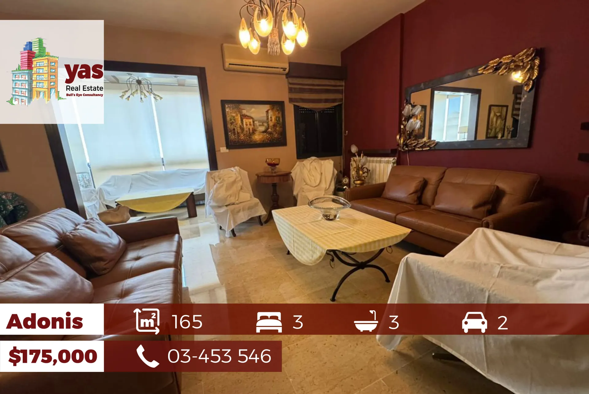 Apartment for Sale in Adonis - 3 bed, 3 bath
