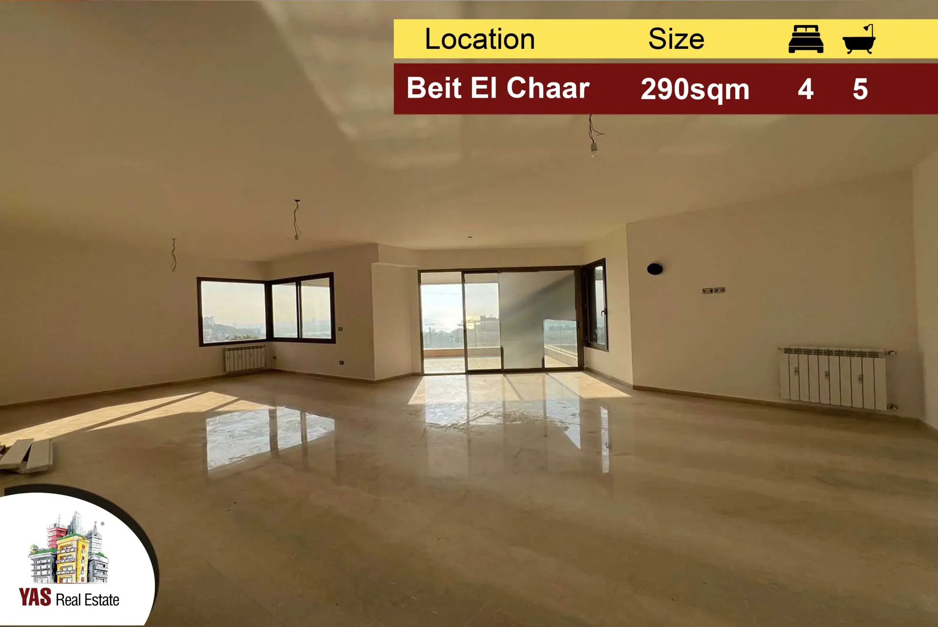 Apartment for Sale in Beit El Chaar - 4 bed, 5 bath