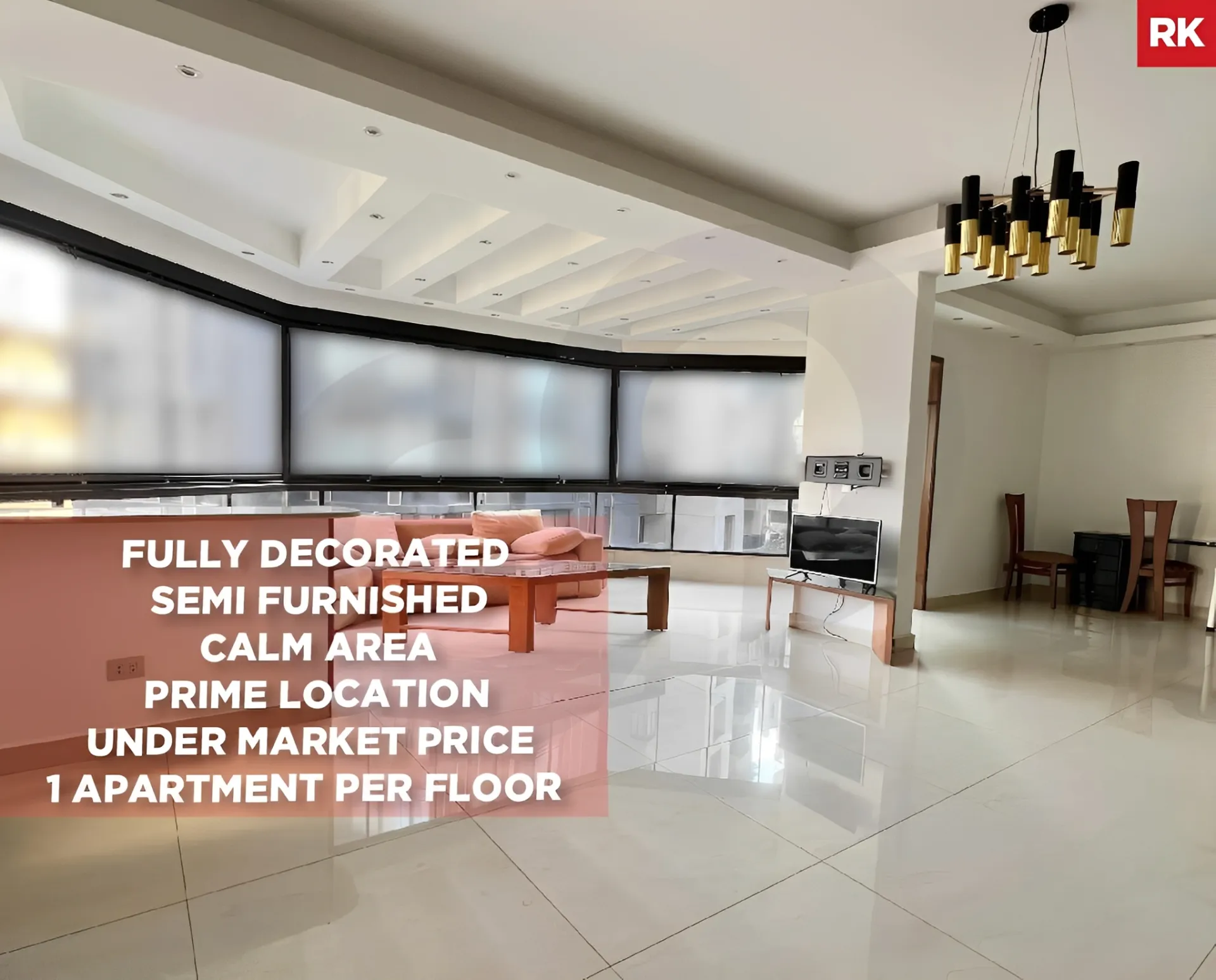 Apartment for Sale in Achrafieh, Beirut, Lebanon - 3 bed, 4 bath