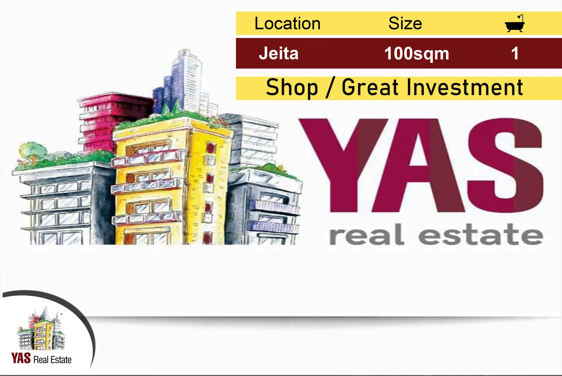 Shop for Sale in Jeita