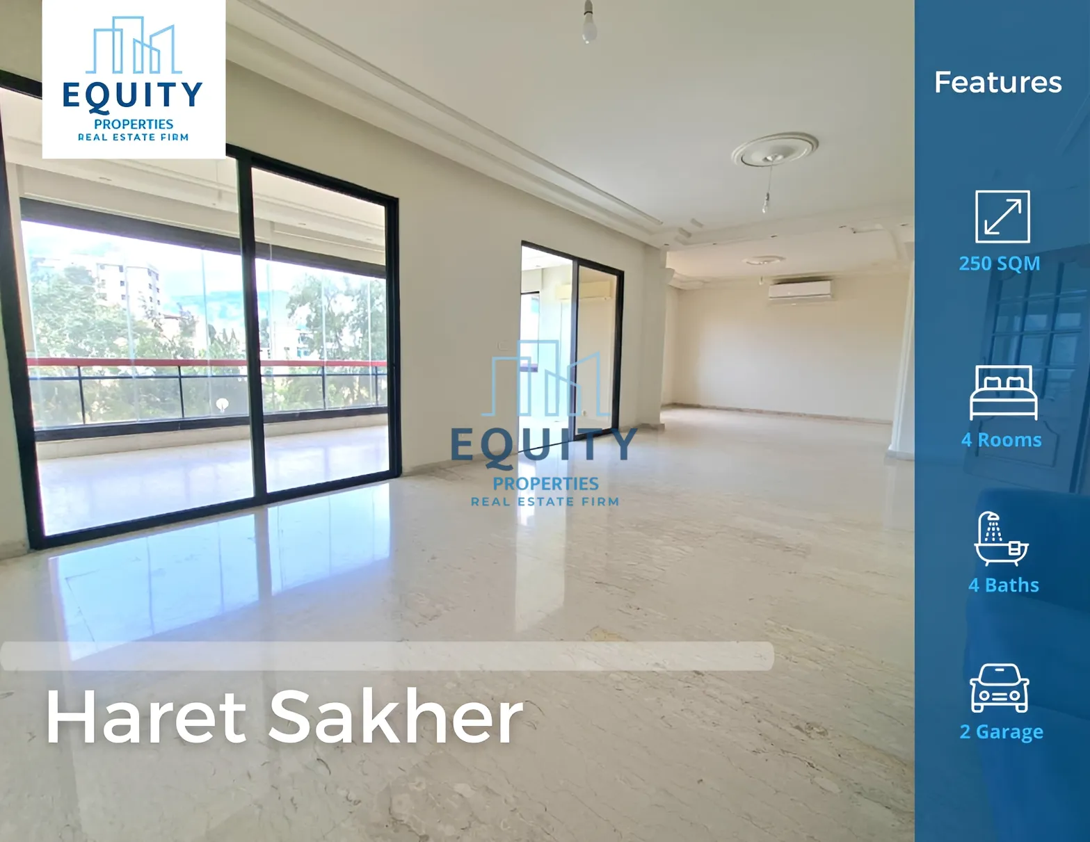 Apartment for rent in Haret Sakher, Lebanon - 4 bed, 4 bath