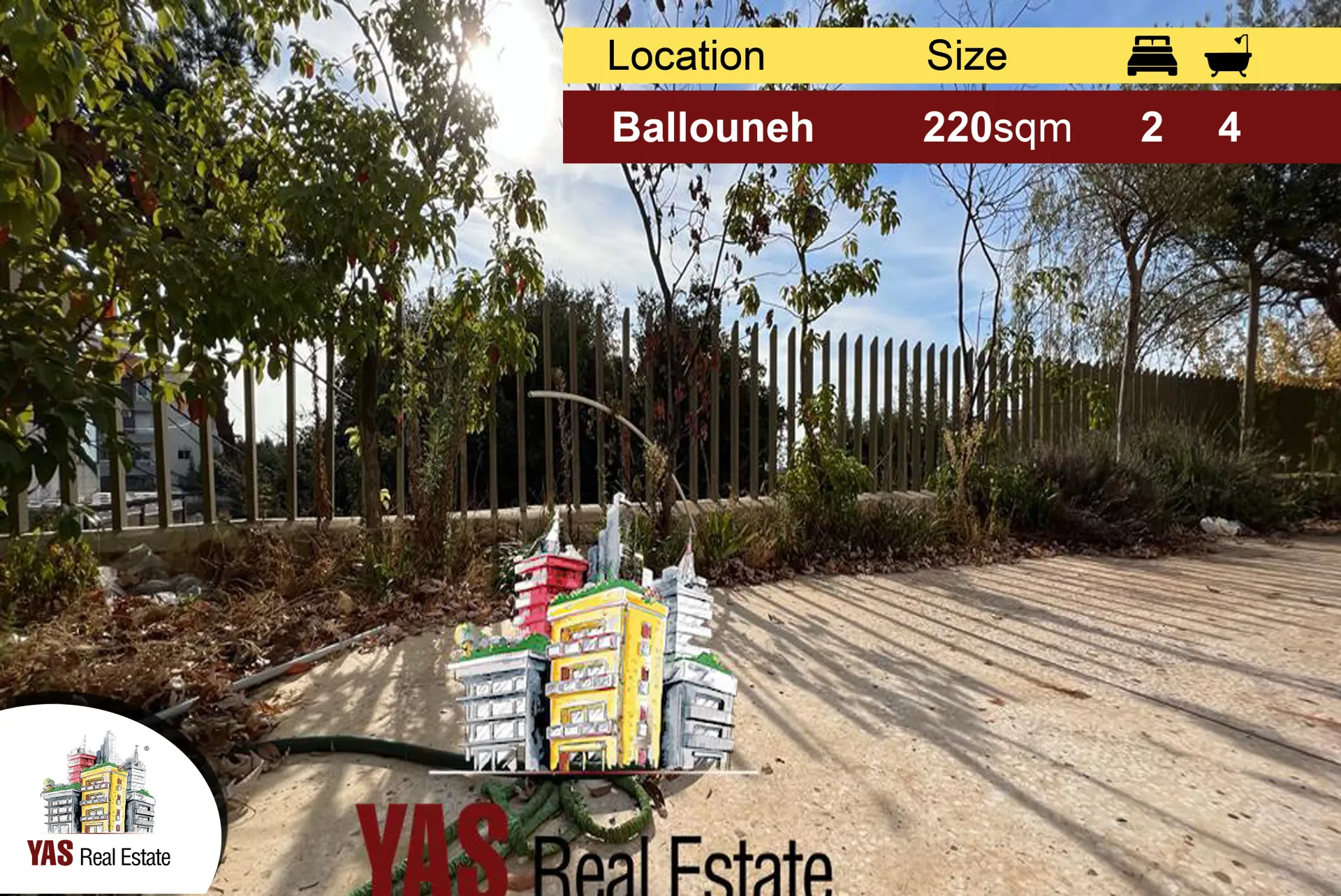 Apartment for Sale in Ballouneh