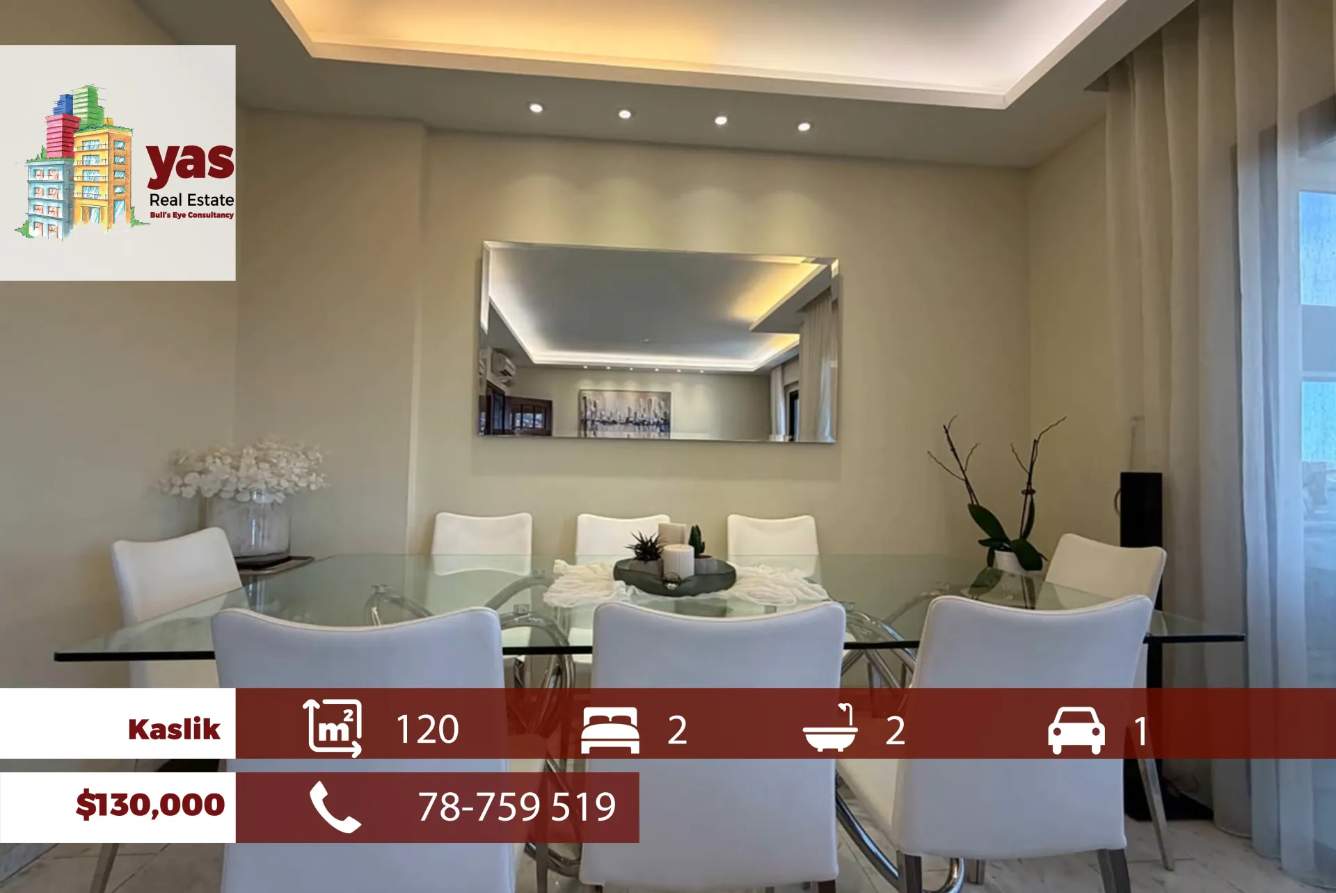 Apartment for Sale in Kaslik