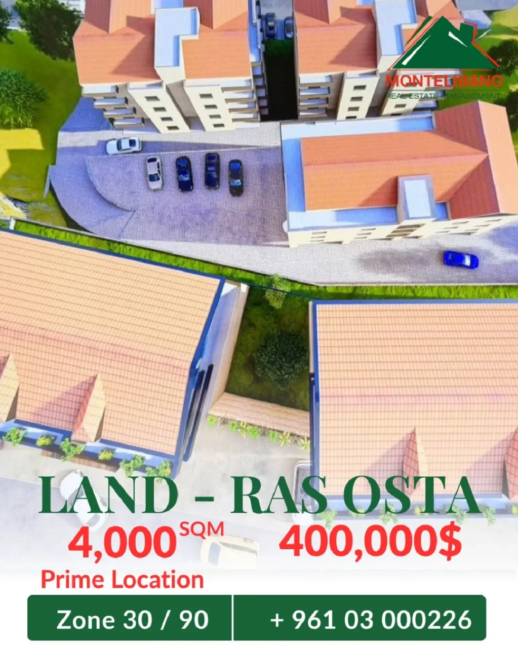 Residential Land for sale in Ras Osta, Lebanon