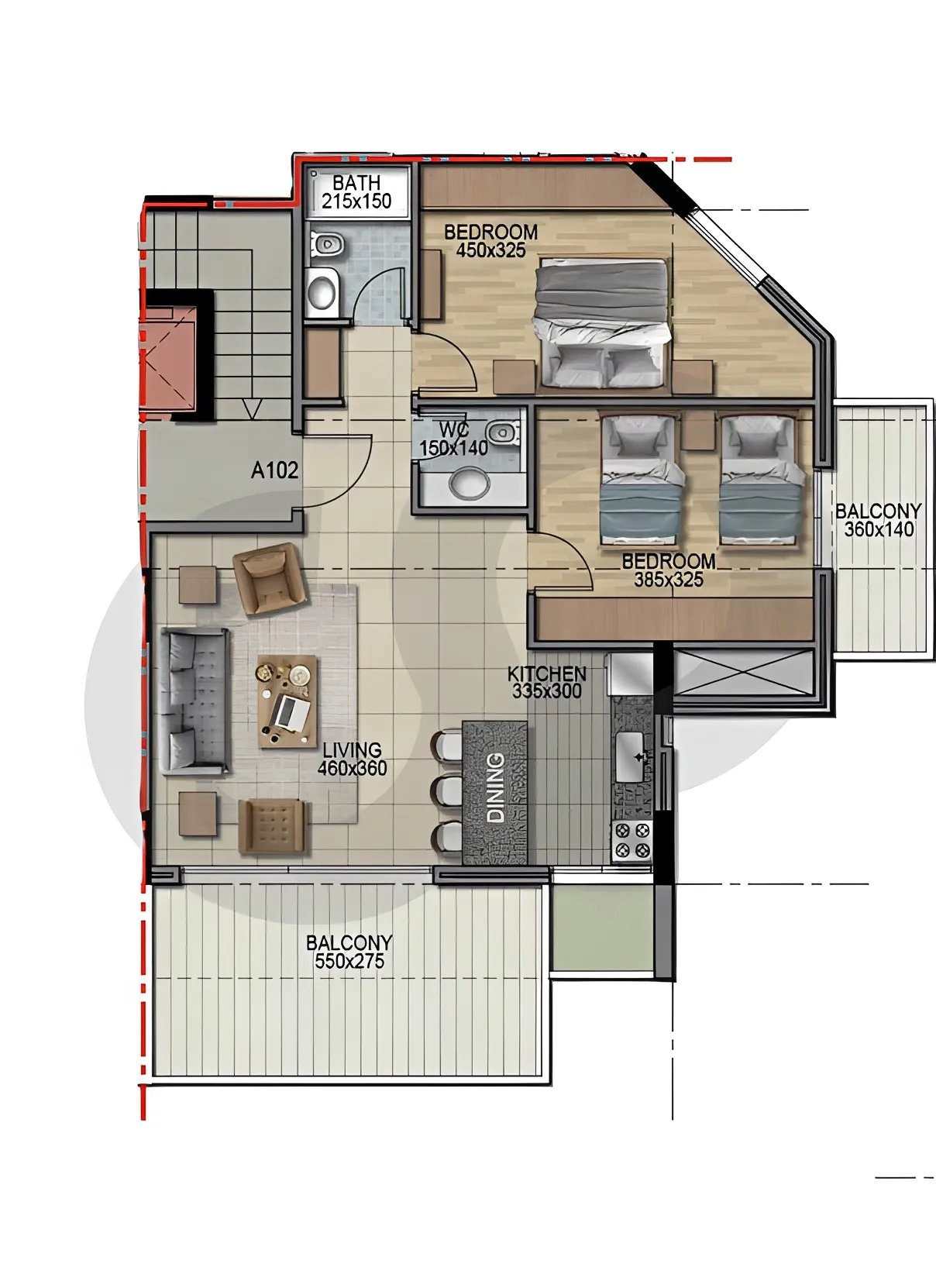 Apartment for Sale in Jouret El Ballout