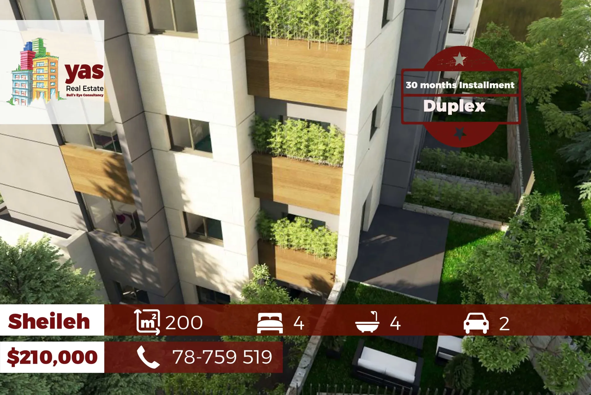 Apartment for Sale in Sehaile - 4 bed, 4 bath